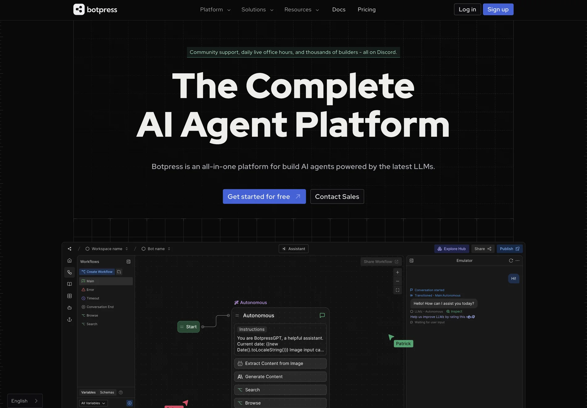 Botpress: The All-in-One Platform for AI Agent Development