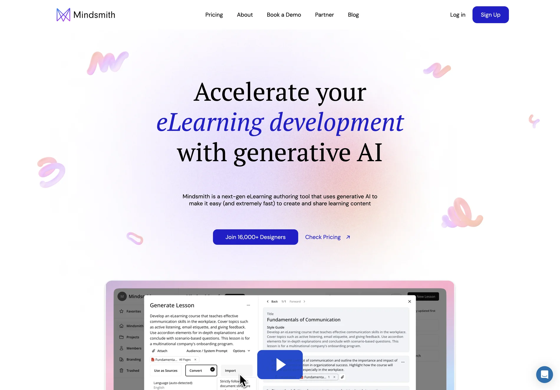 Mindsmith - Accelerate eLearning Development with Generative AI