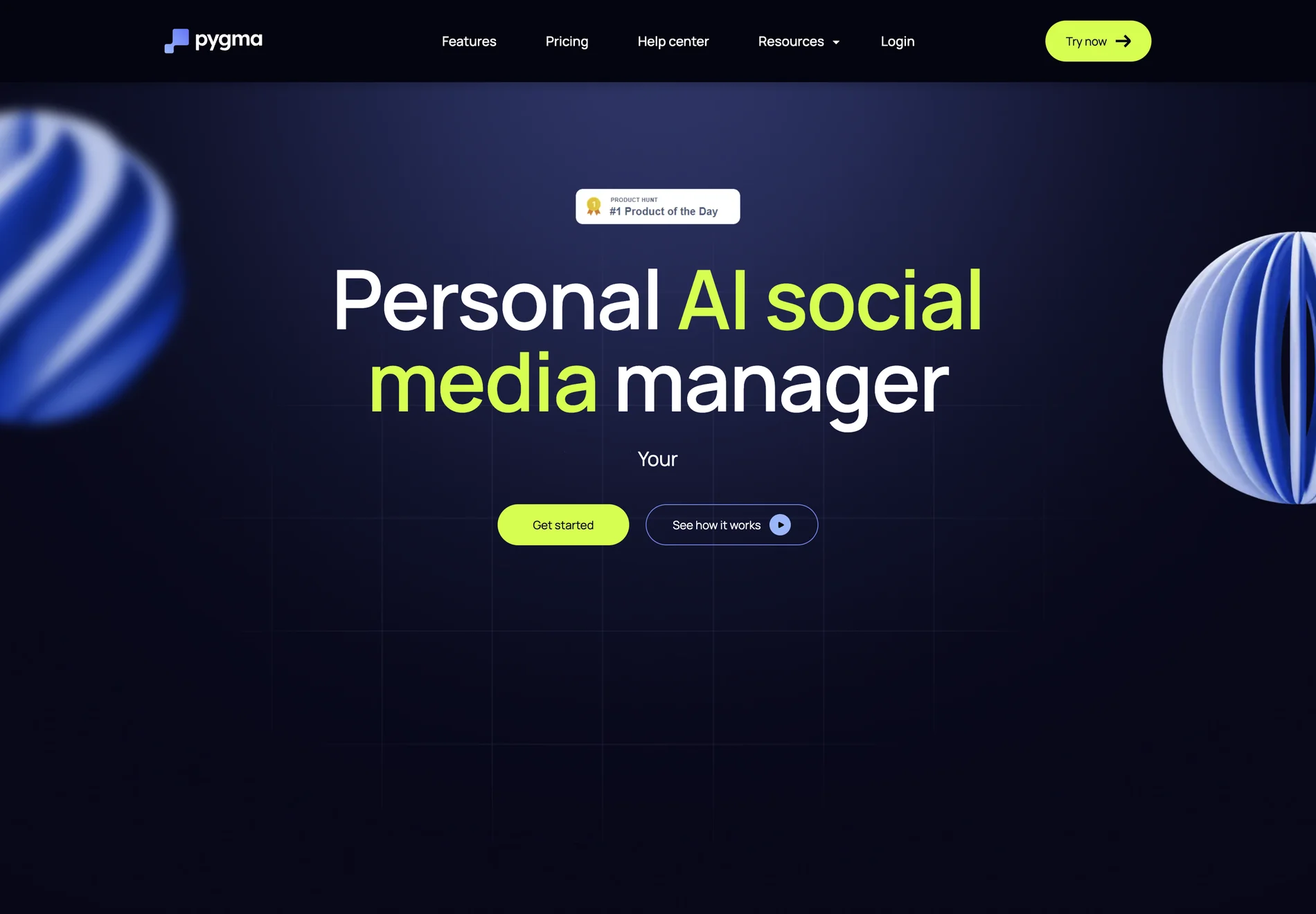 Pygma – Personal AI Social Media Manager