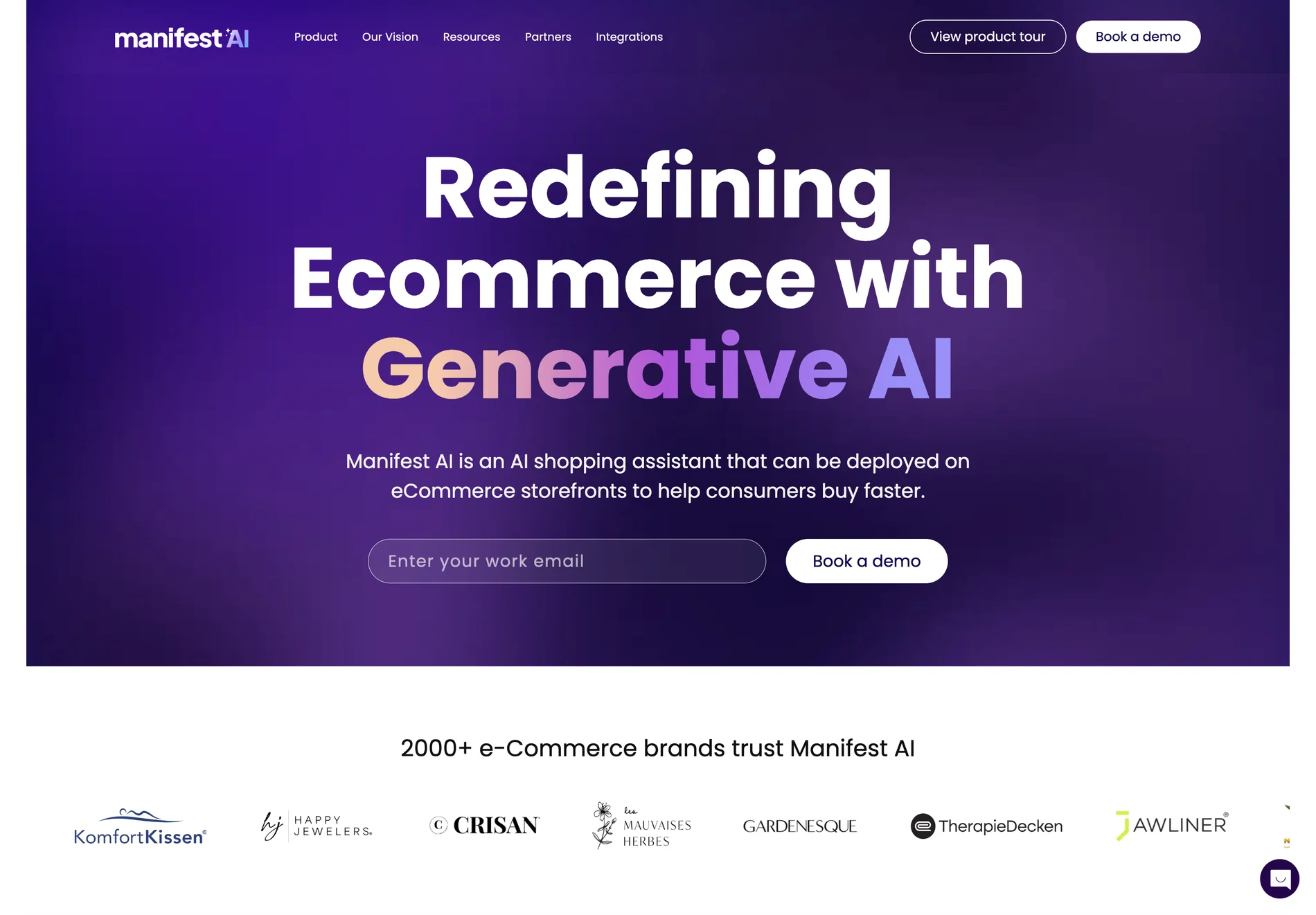 Manifest AI: GPT-Powered AI Shopping Assistant for Your Shopify Store