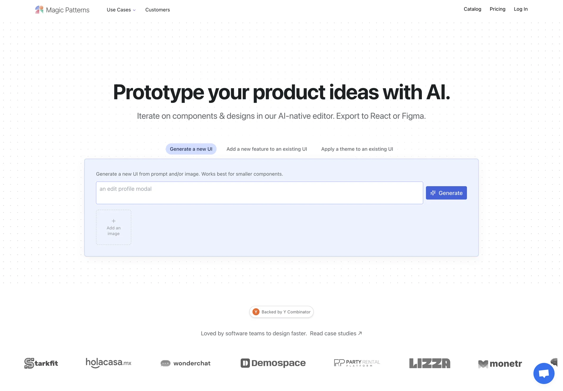 Magic Patterns: AI-Powered UI Design Tool for Faster Prototyping