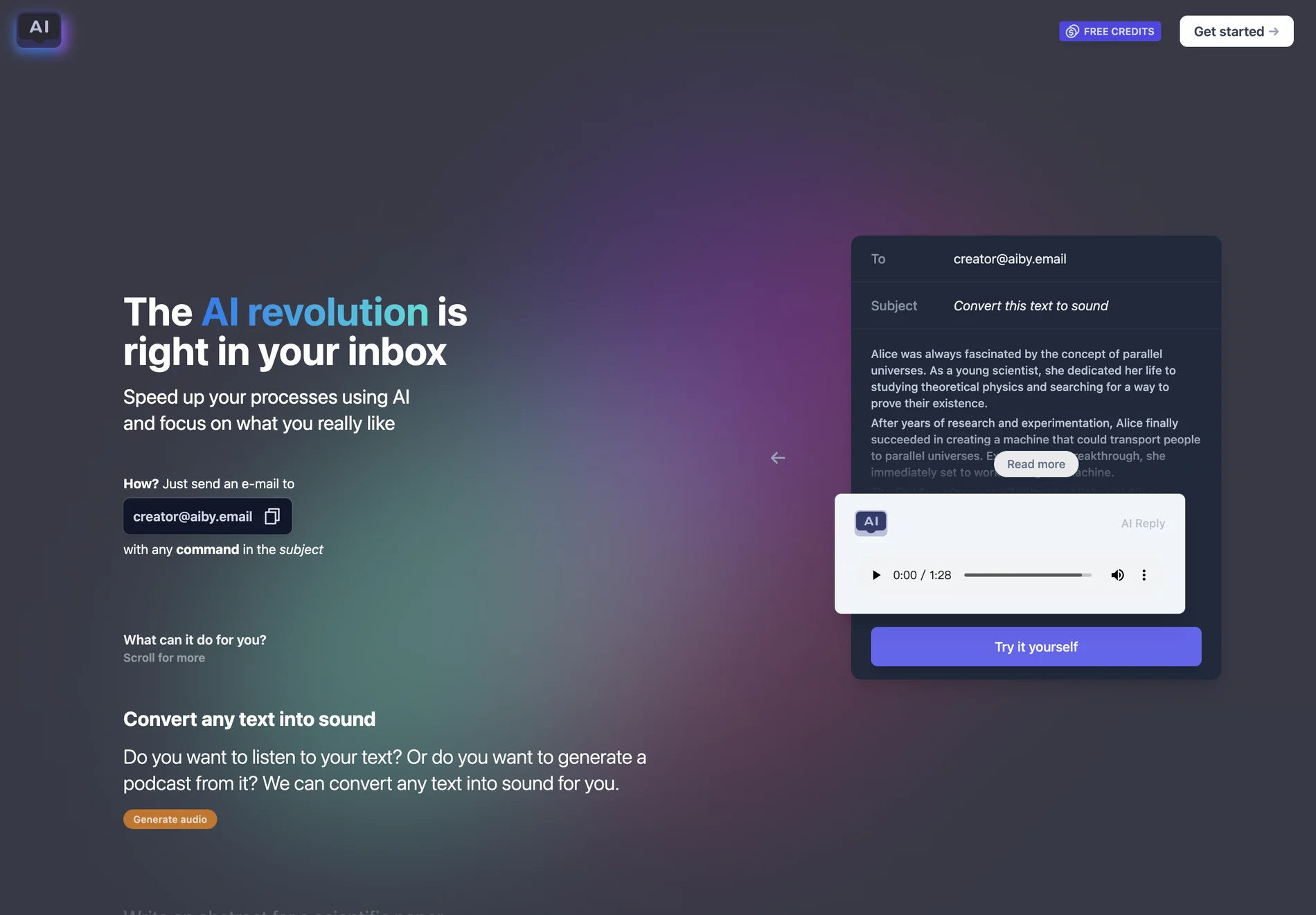 AIby.email: Revolutionize Your Email with AI-Powered Assistance