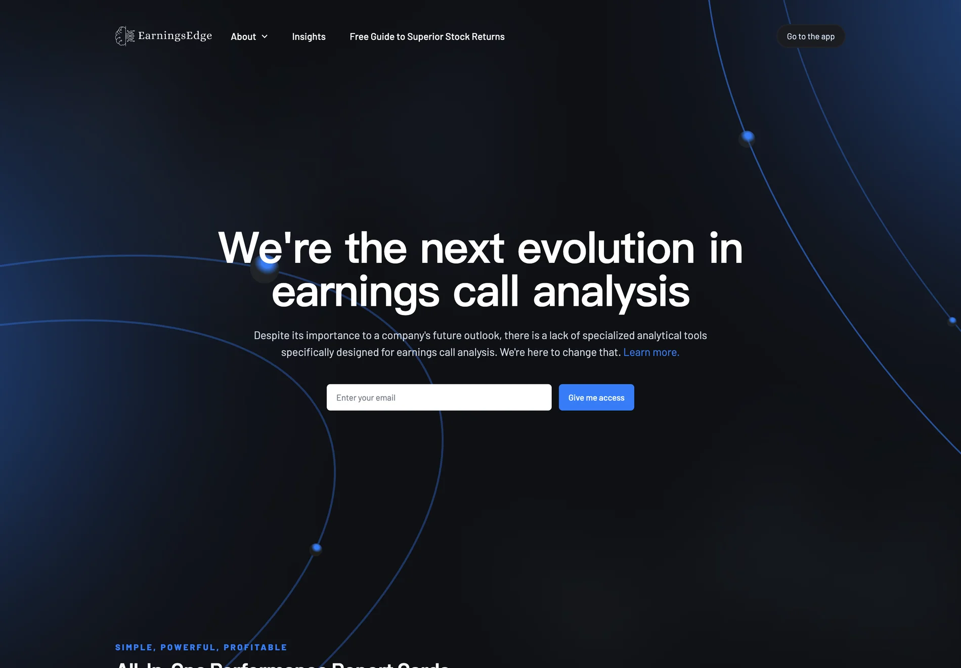 EarningsEdge.ai: Revolutionizing Earnings Call Analysis with AI