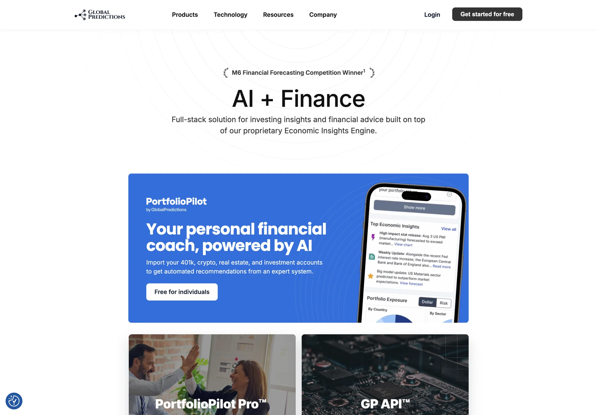 Global Predictions: AI-Driven Financial Forecasting and Portfolio Management