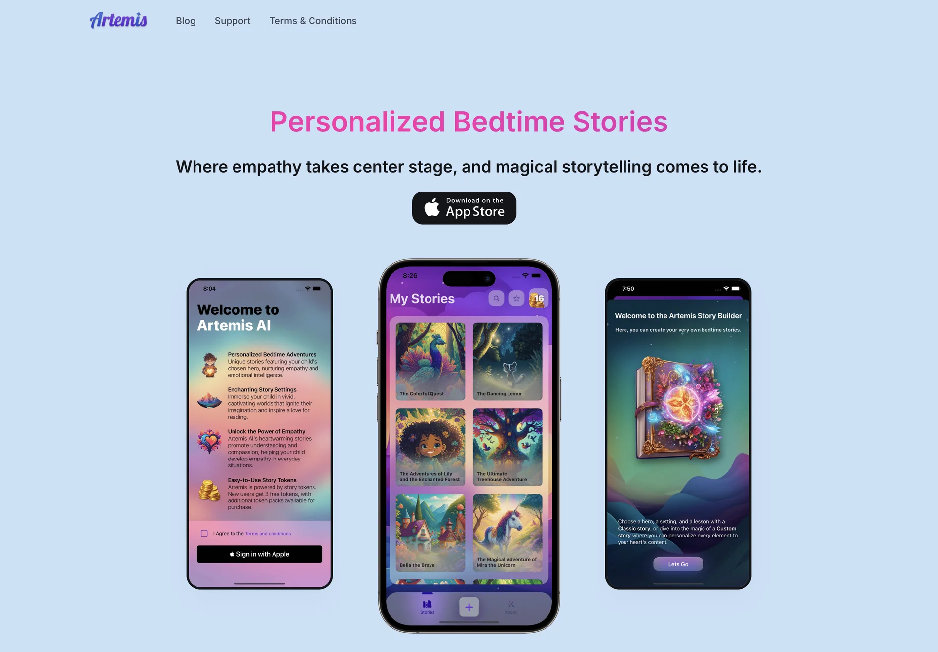 Artemis AI: Empathy-Driven Bedtime Stories for Magical Moments