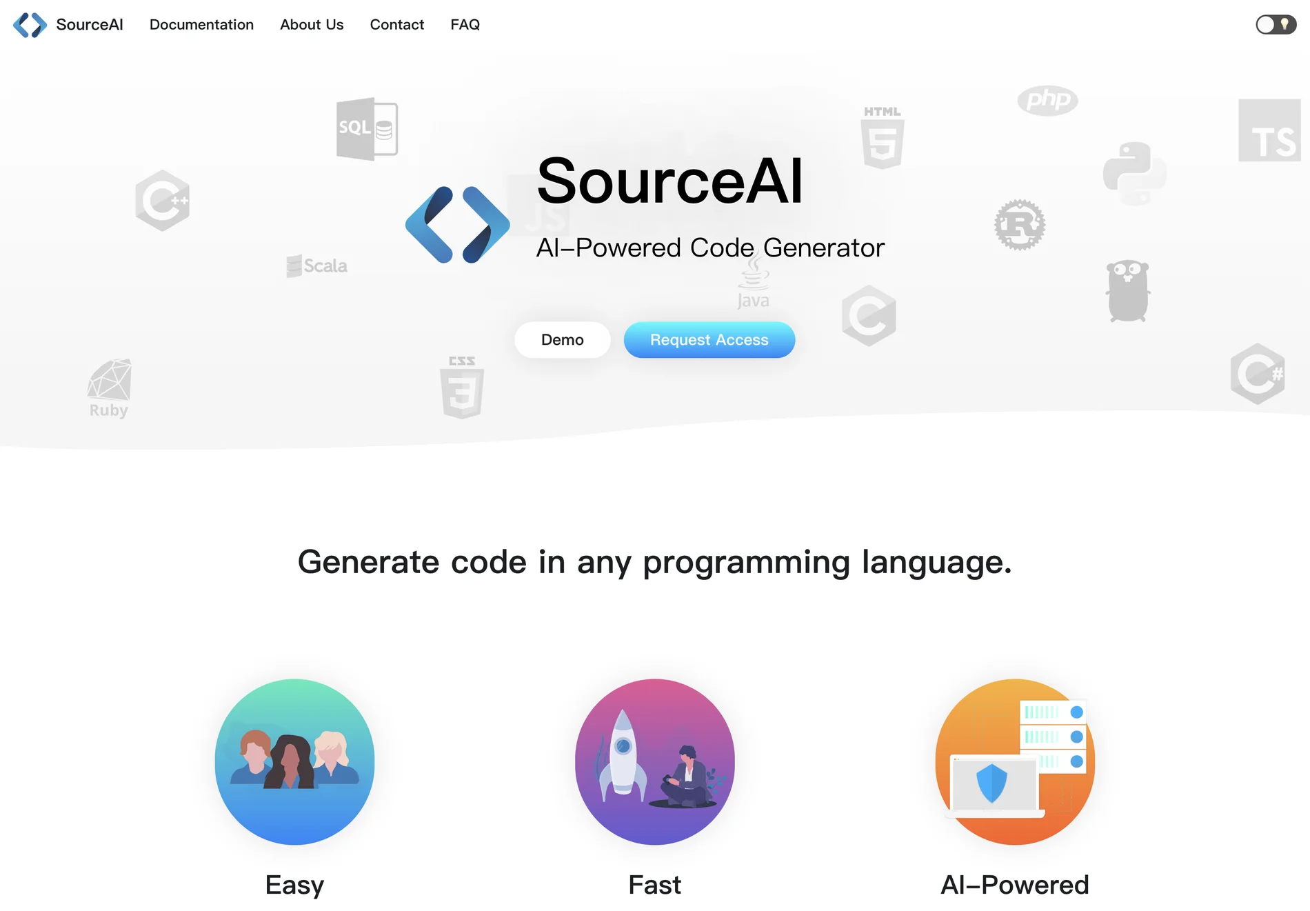 SourceAI: Revolutionizing Code Generation with AI