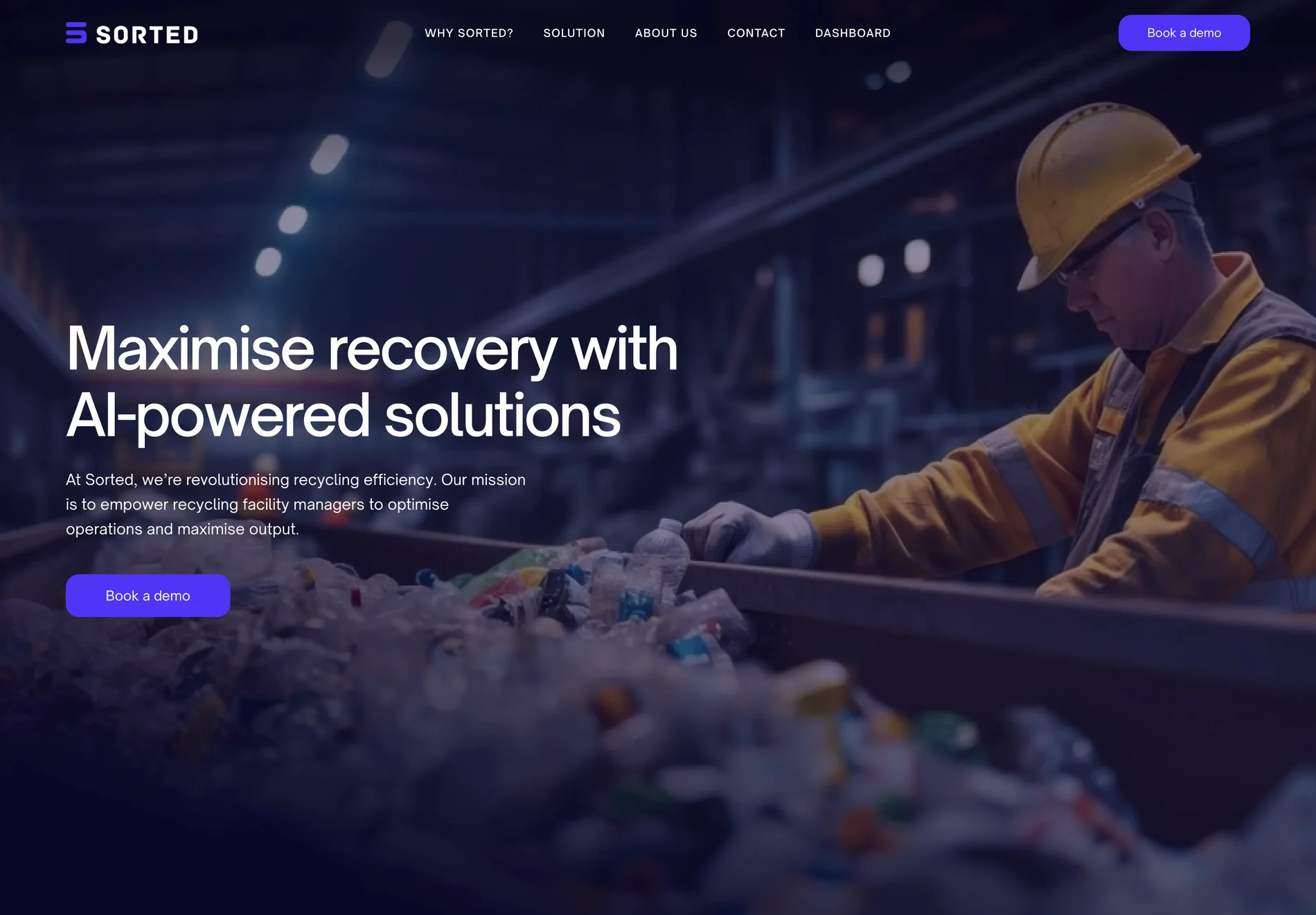 Sorted: AI-Powered Solutions for Enhanced Recycling Efficiency