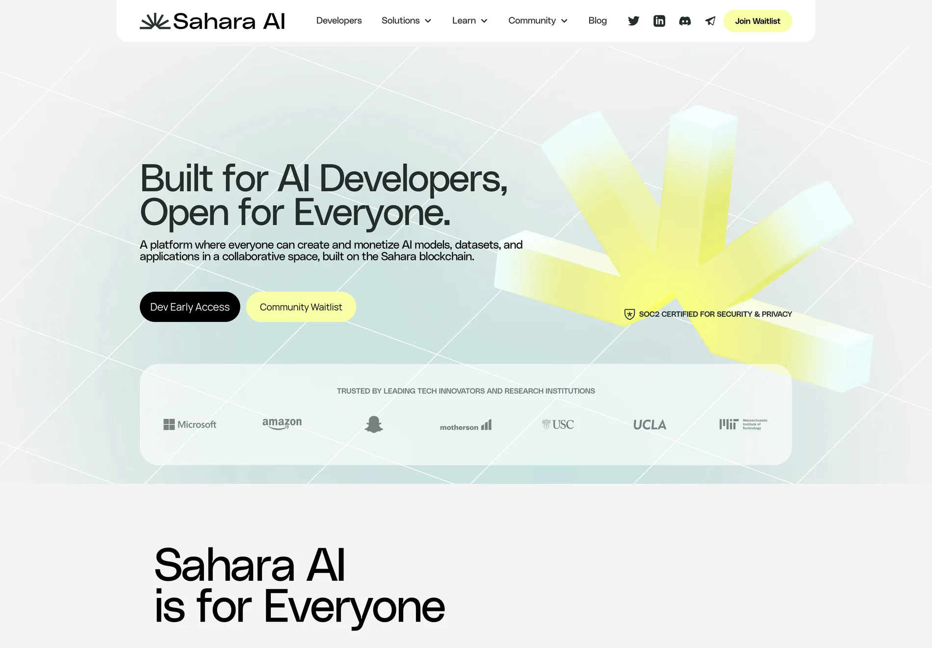 Sahara AI: The Decentralized AI Blockchain Platform for a Collaborative Economy