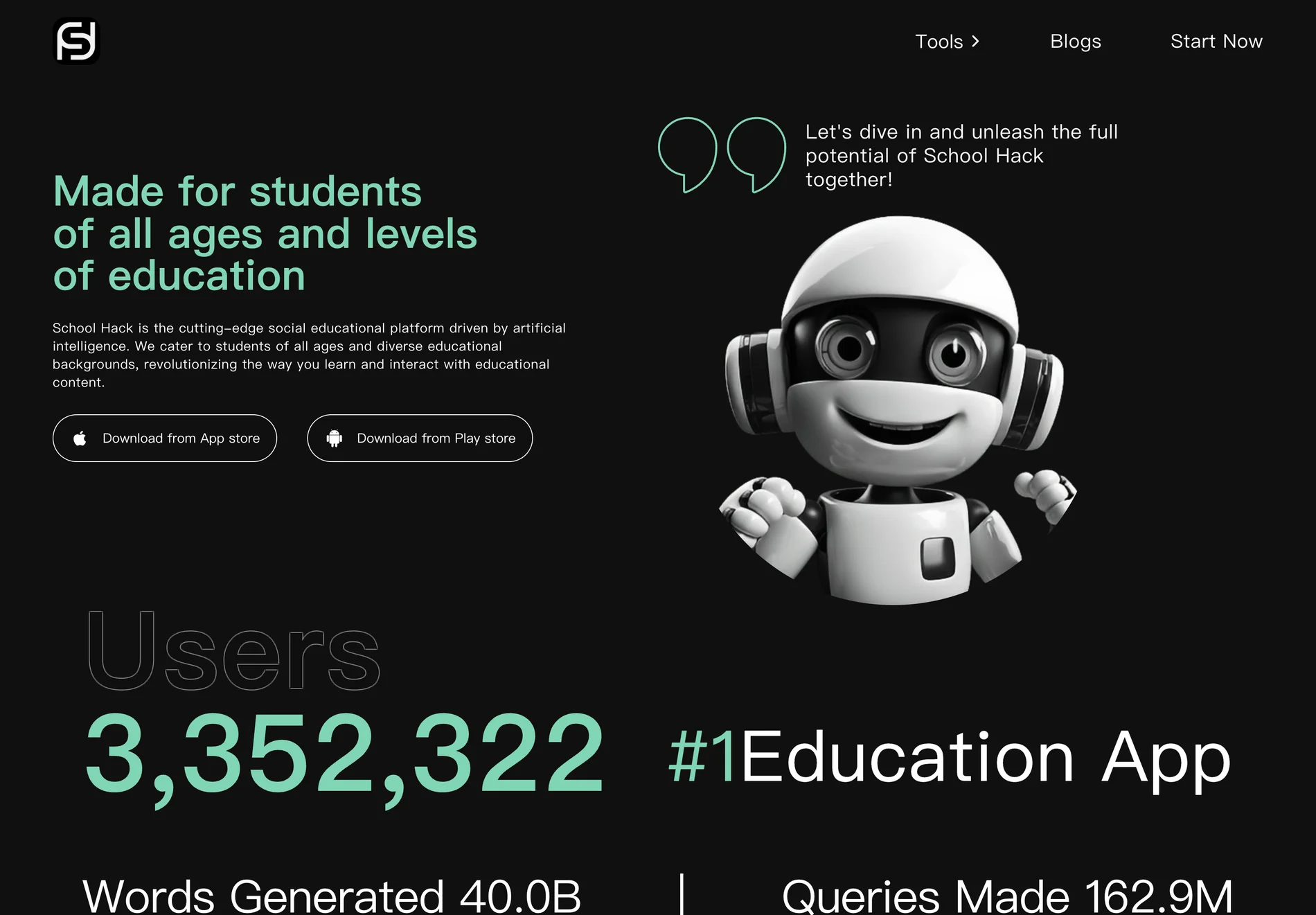 School Hack: Revolutionizing Education with AI