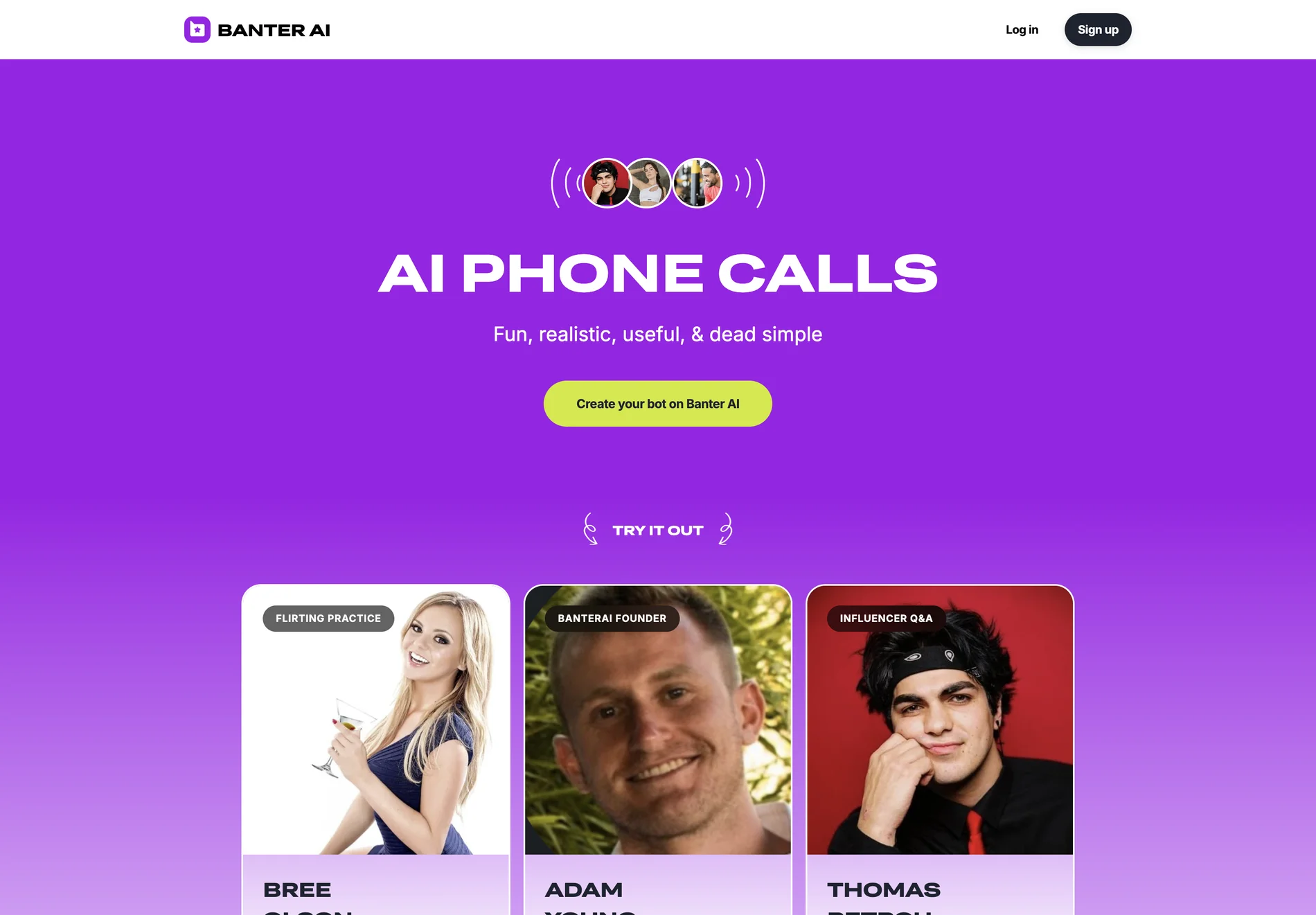 BanterAI: AI-Powered Voice Interactions for Influencers and Fans