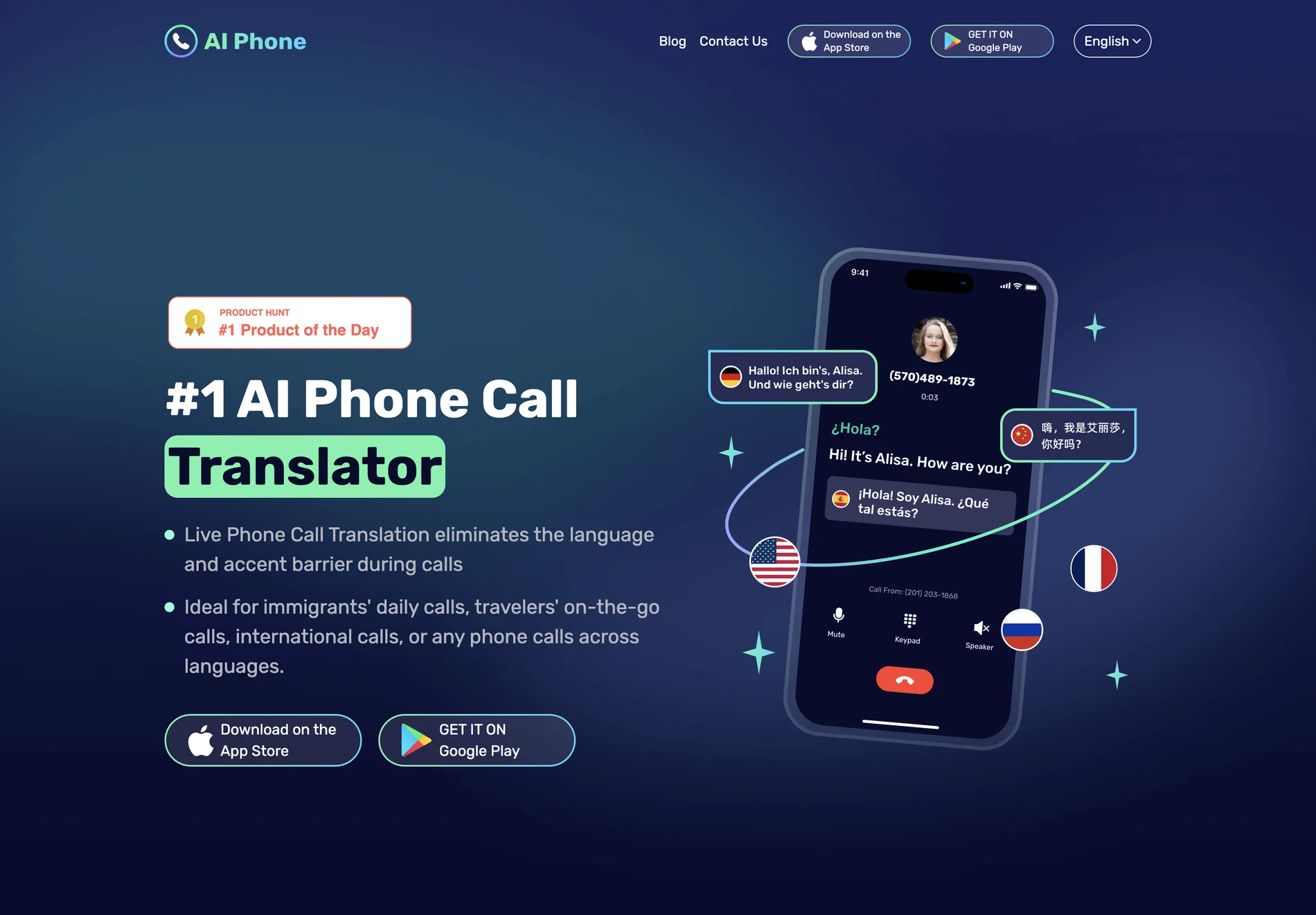 AI Phone Translator: #1 AI-Powered Live Phone Call Translator