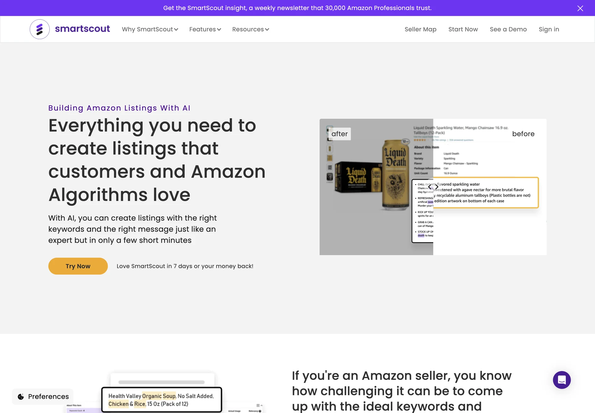 SmartScout AI Listing Architect: Boost Your Amazon Sales with AI-Powered Listings