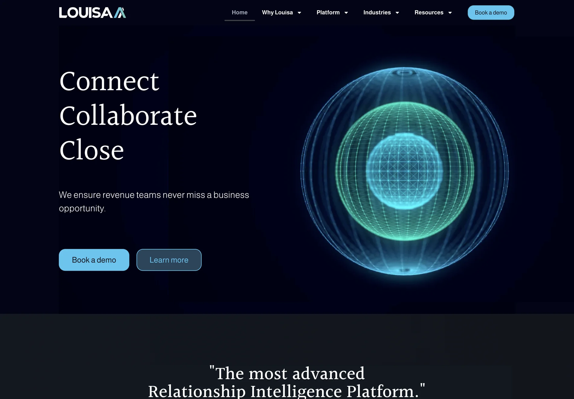 Louisa AI: Advanced Relationship Intelligence Platform for Revenue Teams