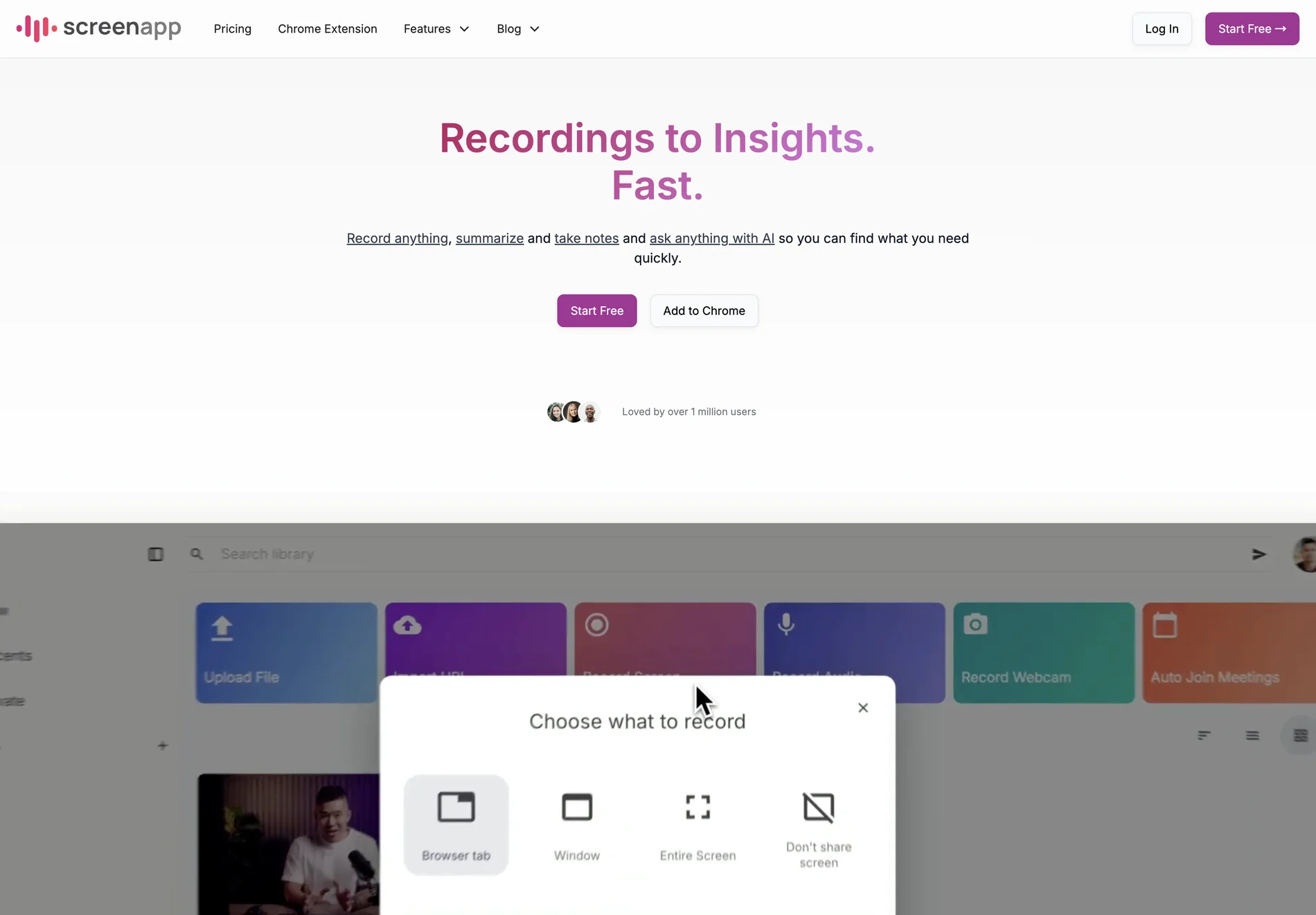 ScreenApp: AI-Powered Notetaker, Transcription, and Summarizer for Audio and Video