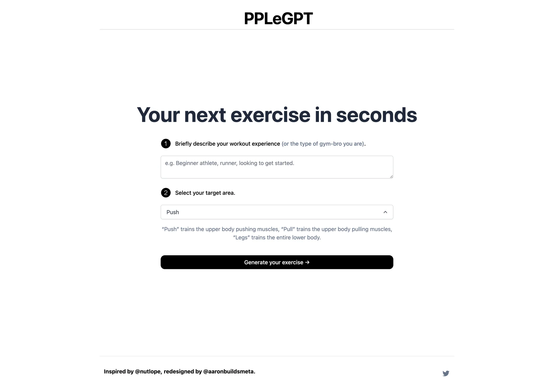 PPLeGPT: Revolutionizing Workout Planning with AI