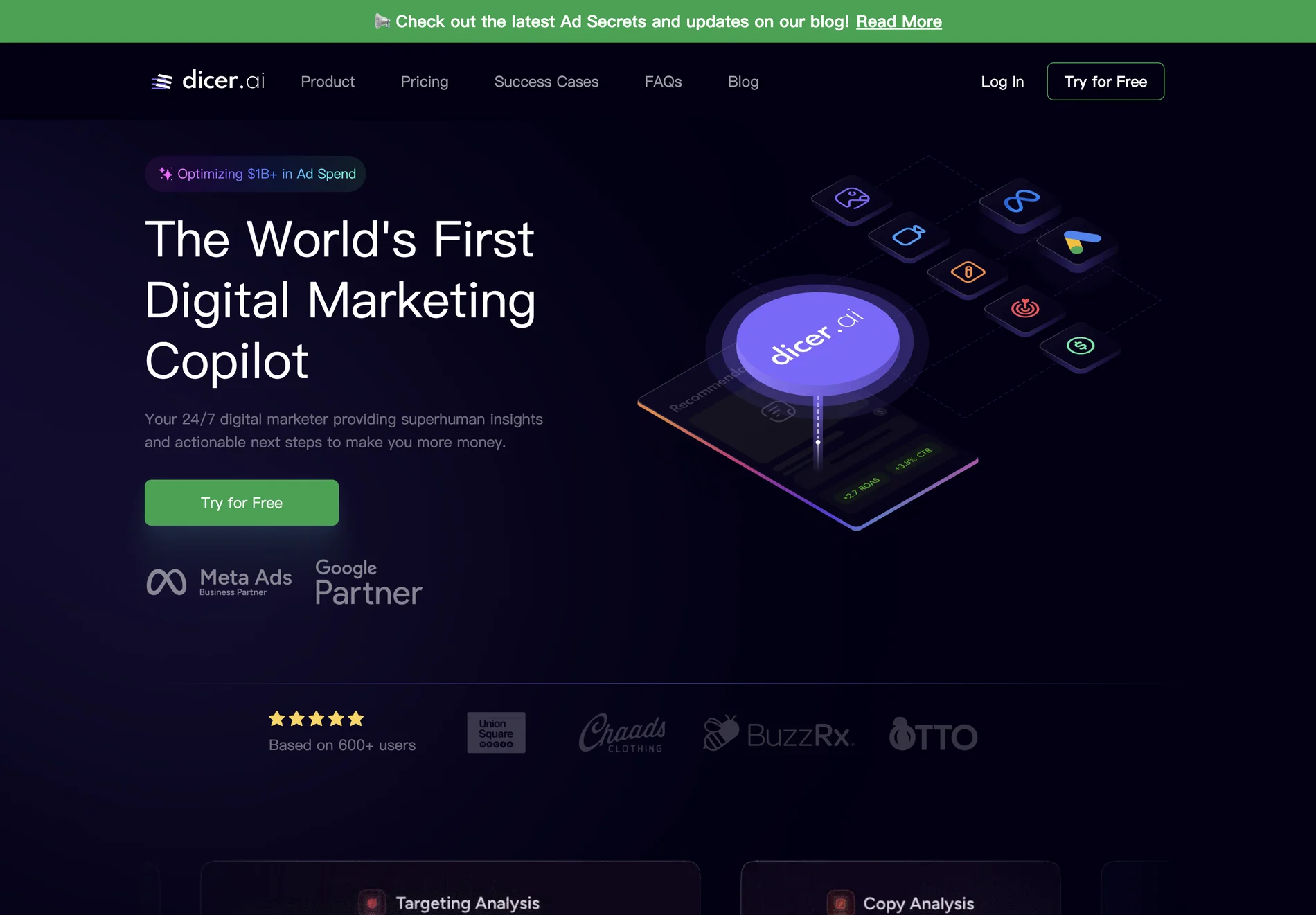 Dicer.ai: AI-Powered Digital Marketing Copilot