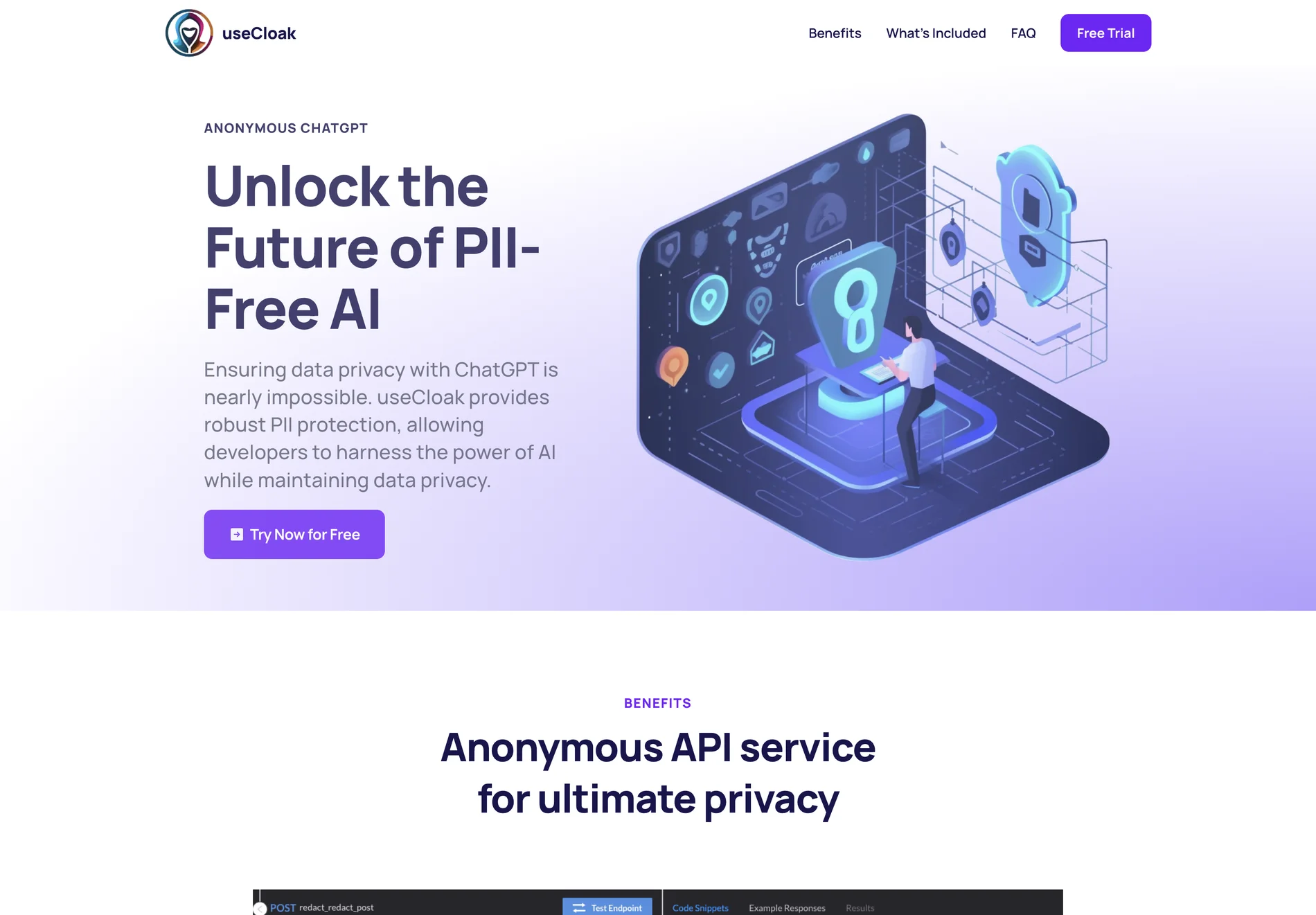 Anonymous ChatGPT API | Secure AI Integration Without PII