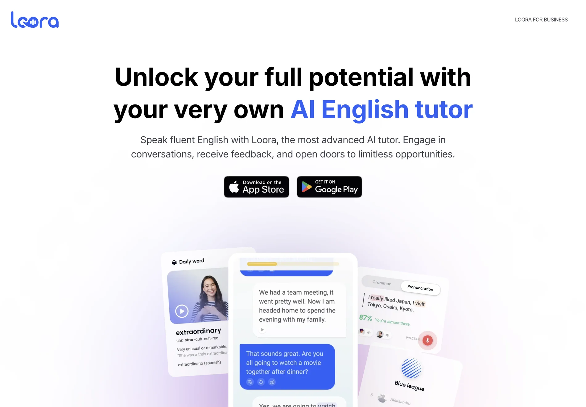 Loora - Your Personal AI English Tutor