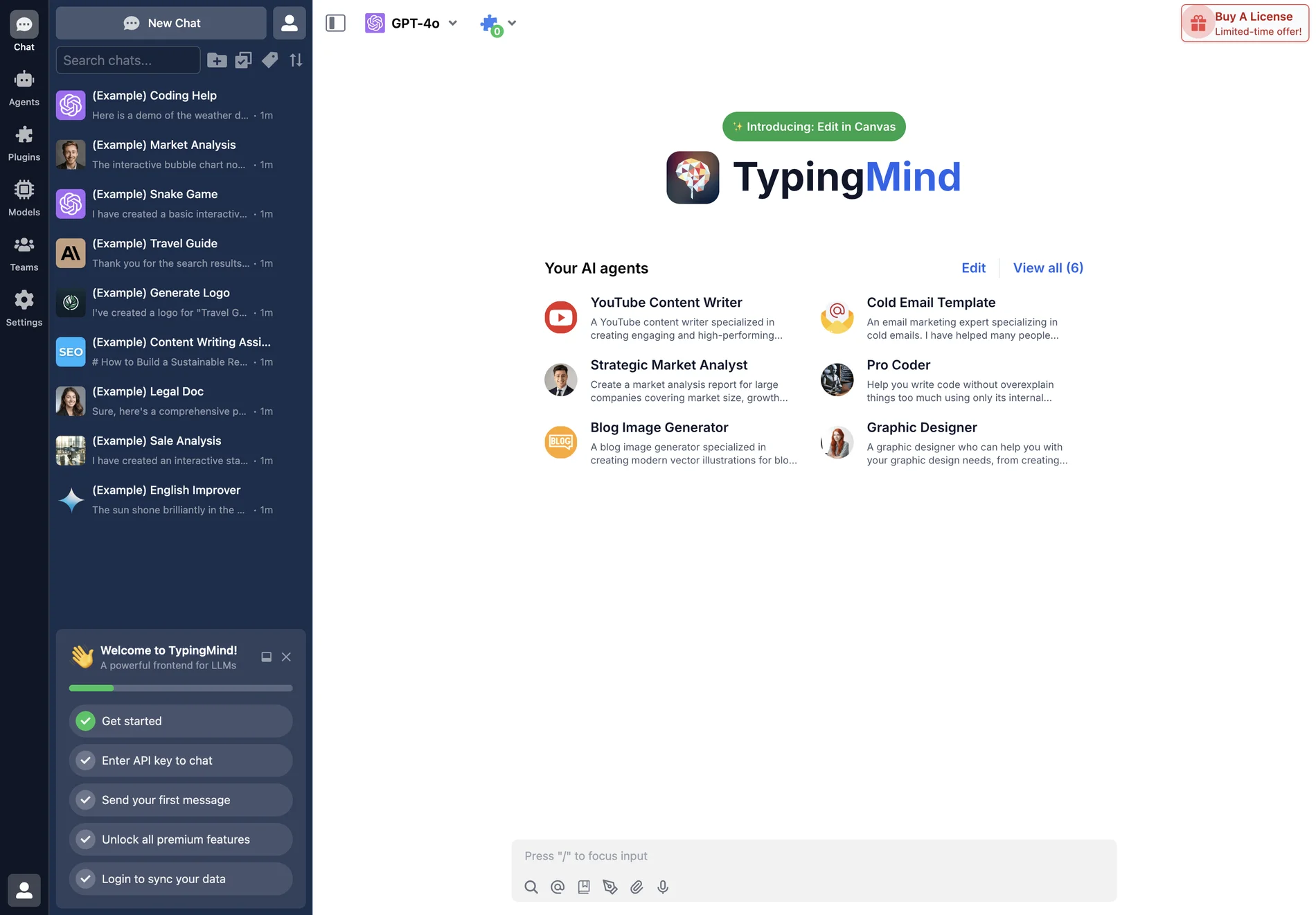 TypingMind: The Best Frontend UI for AI Chat Models