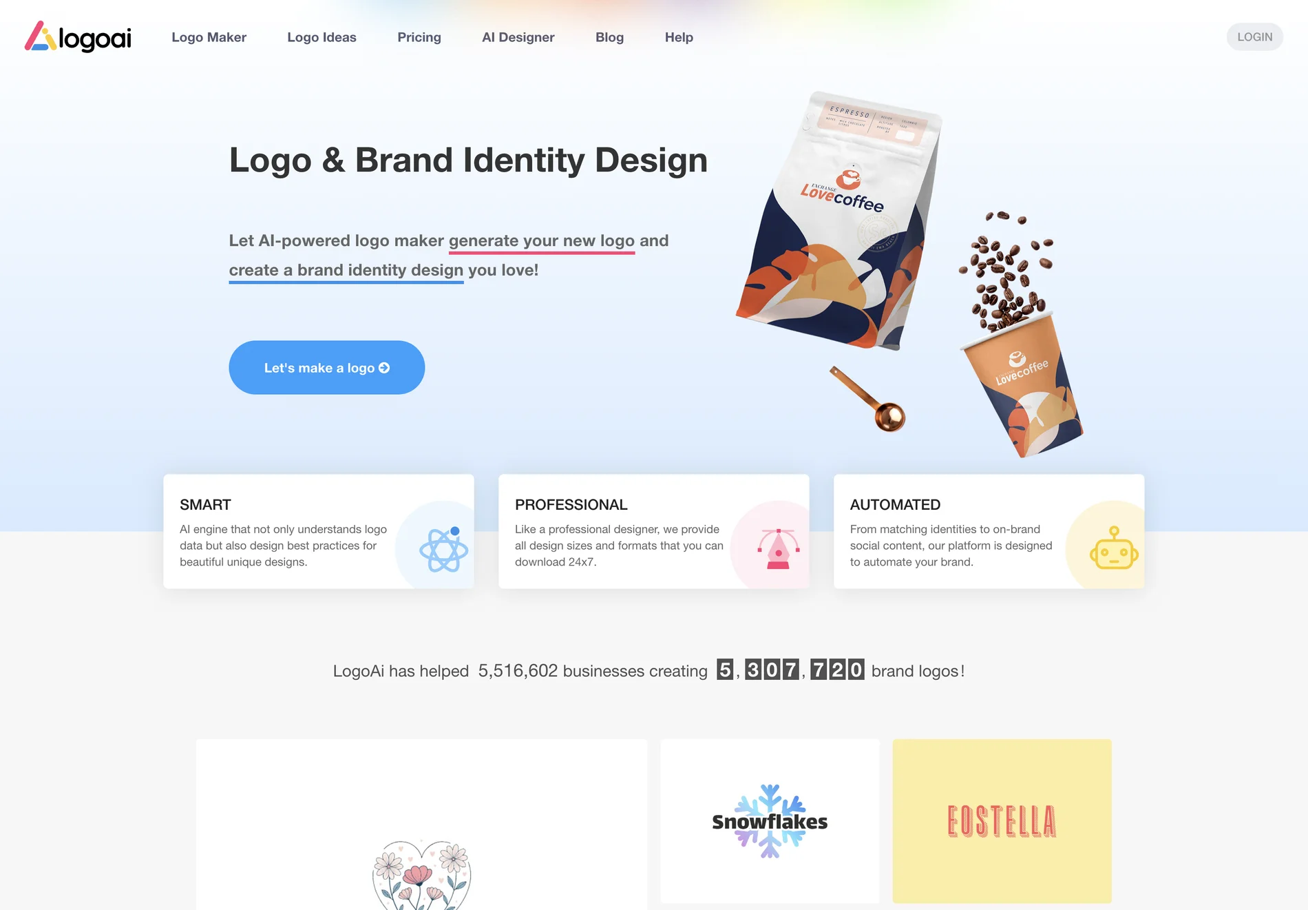 LogoAI: The AI-Powered Logo Maker for Professional Brand Identities