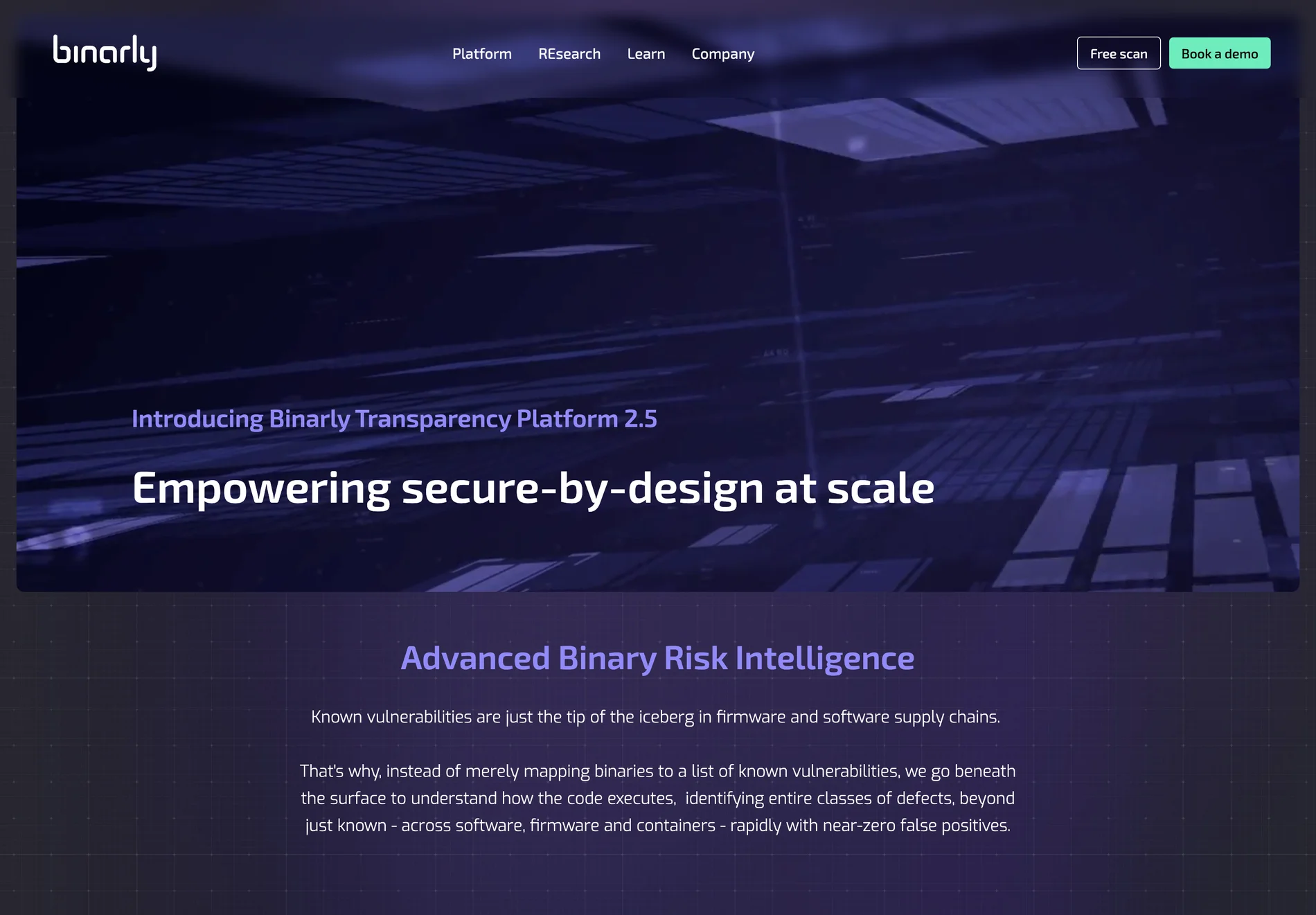 Binarly: Enhancing Firmware and Software Supply Chain Security with AI