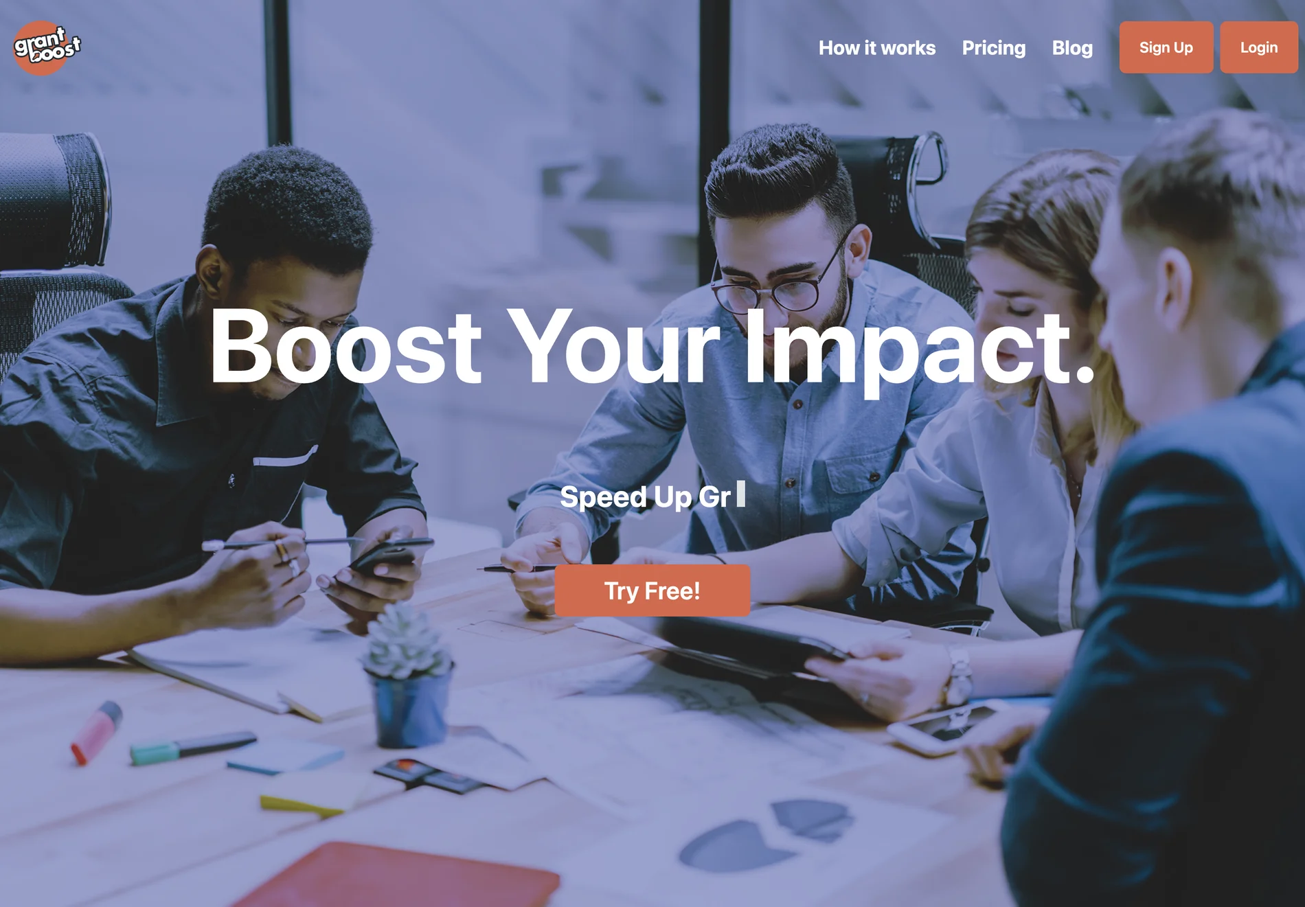 Grantboost: AI-Powered Grant Writing Tool for Nonprofits