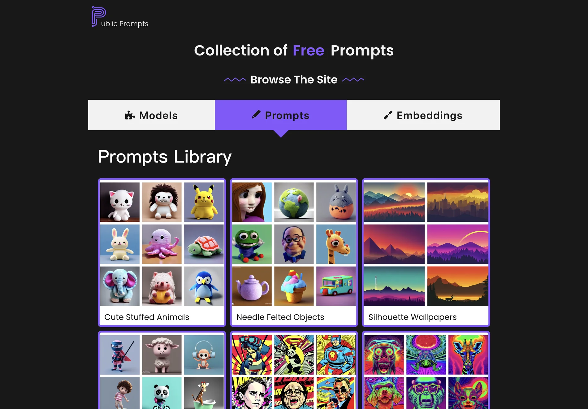 Public Prompts: Free AI Prompts for Creative Exploration