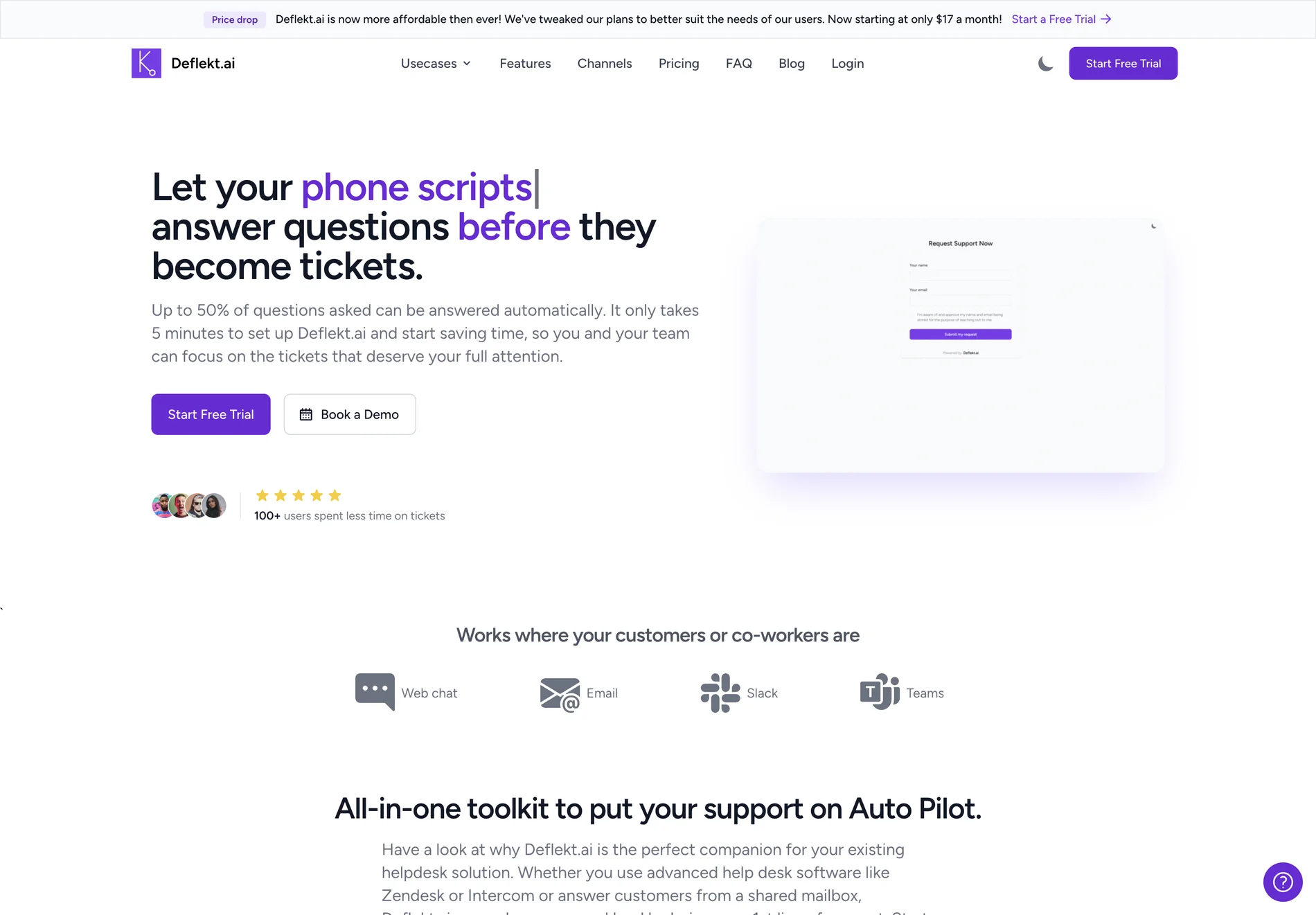 Deflekt.ai: Revolutionizing Customer Support with AI Automation