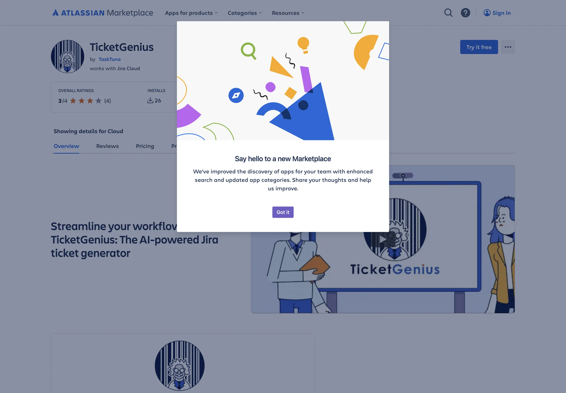 TicketGenius: AI-Powered Jira Ticket Generator for Streamlined Workflow