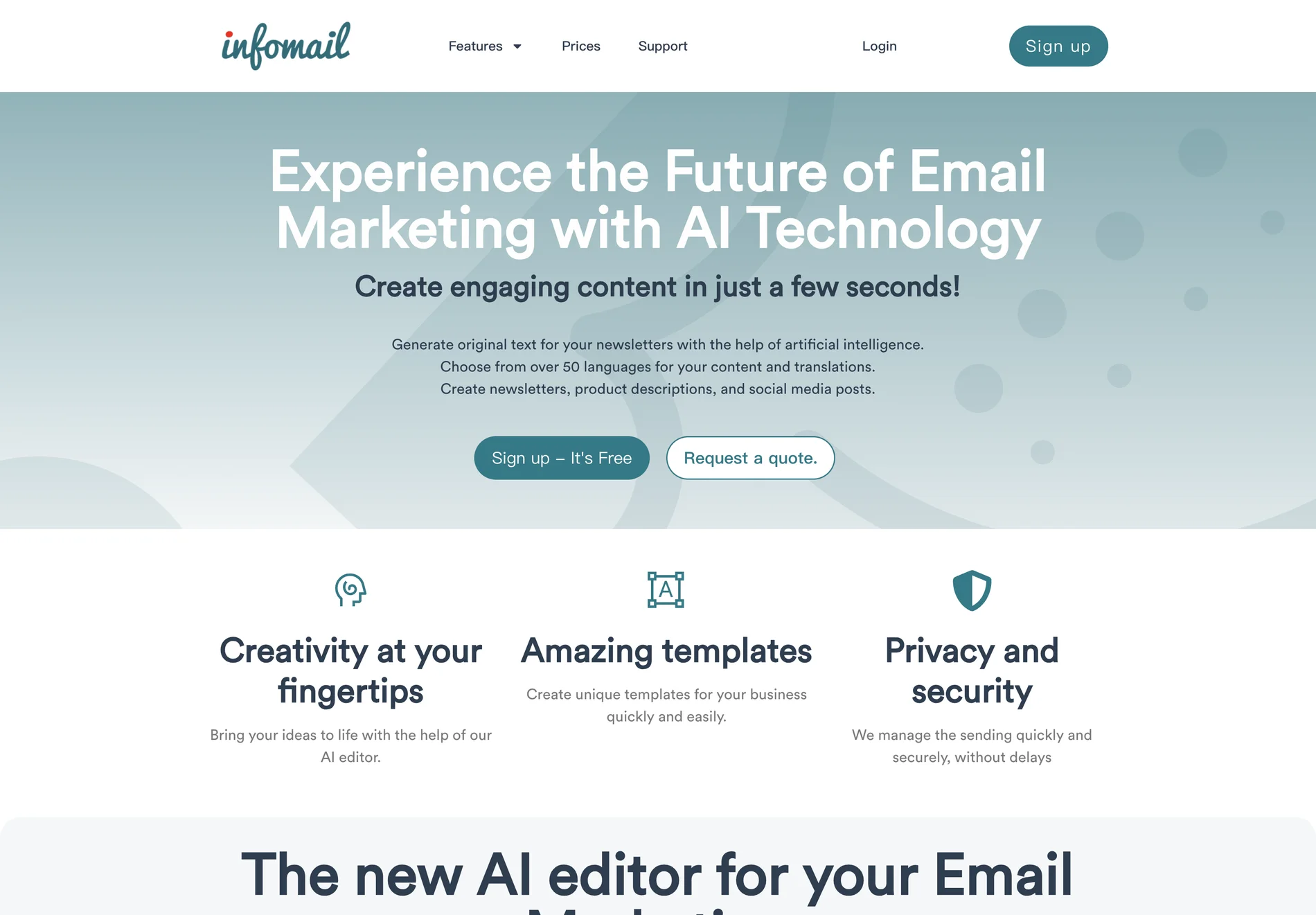 Infomail.ai: The AI-Powered Email Marketing Platform for Engaging Content