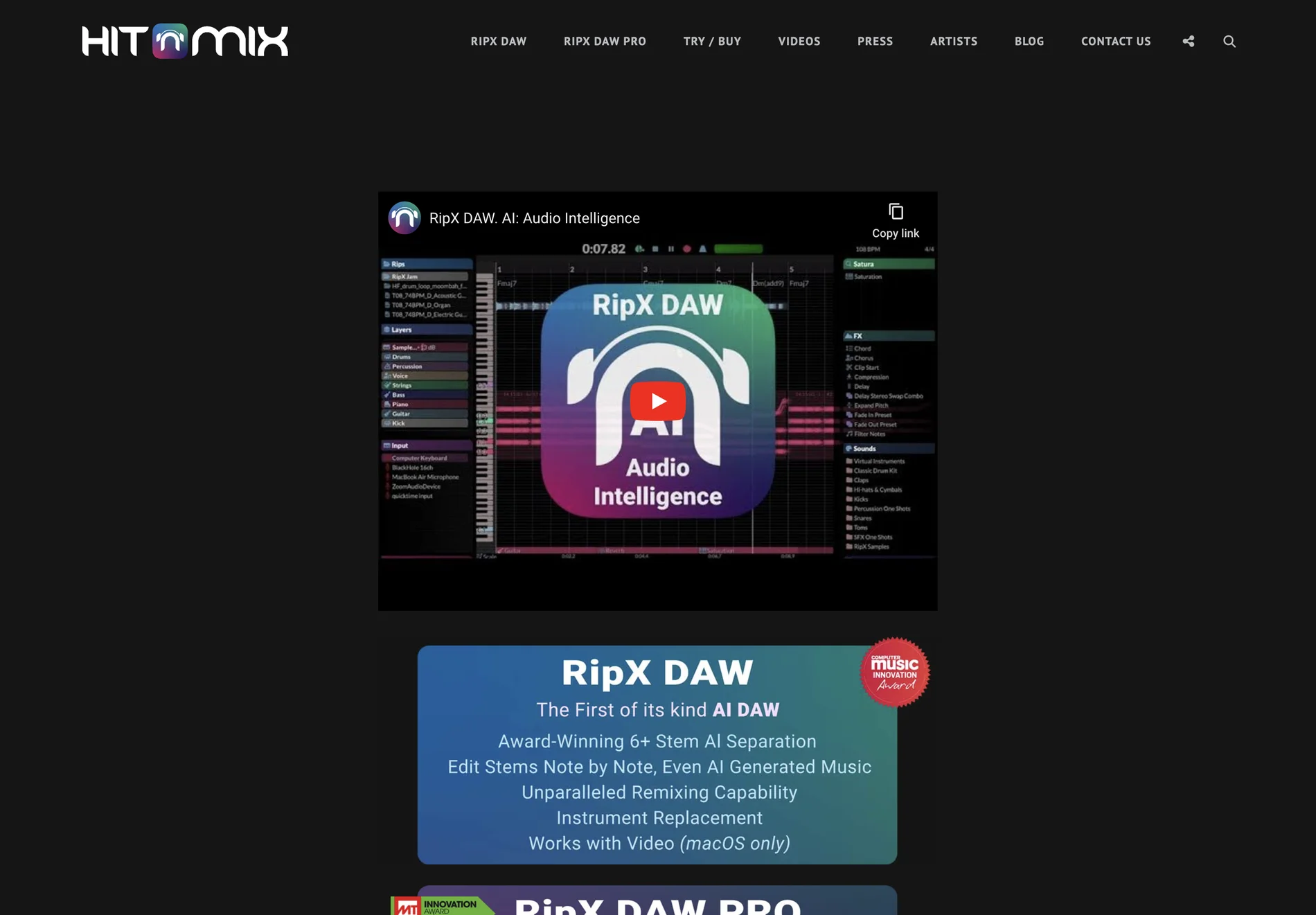 RipX DAW - Revolutionizing Audio Production with AI