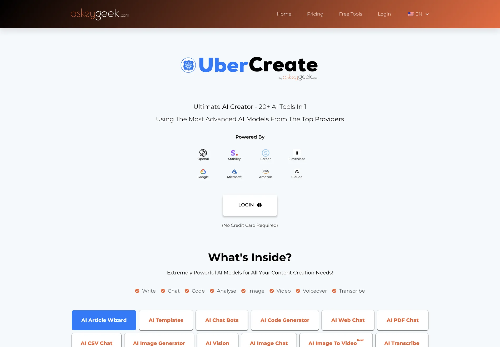 UberCreate - The Ultimate AI Creator Tool for Streamlined Content Creation