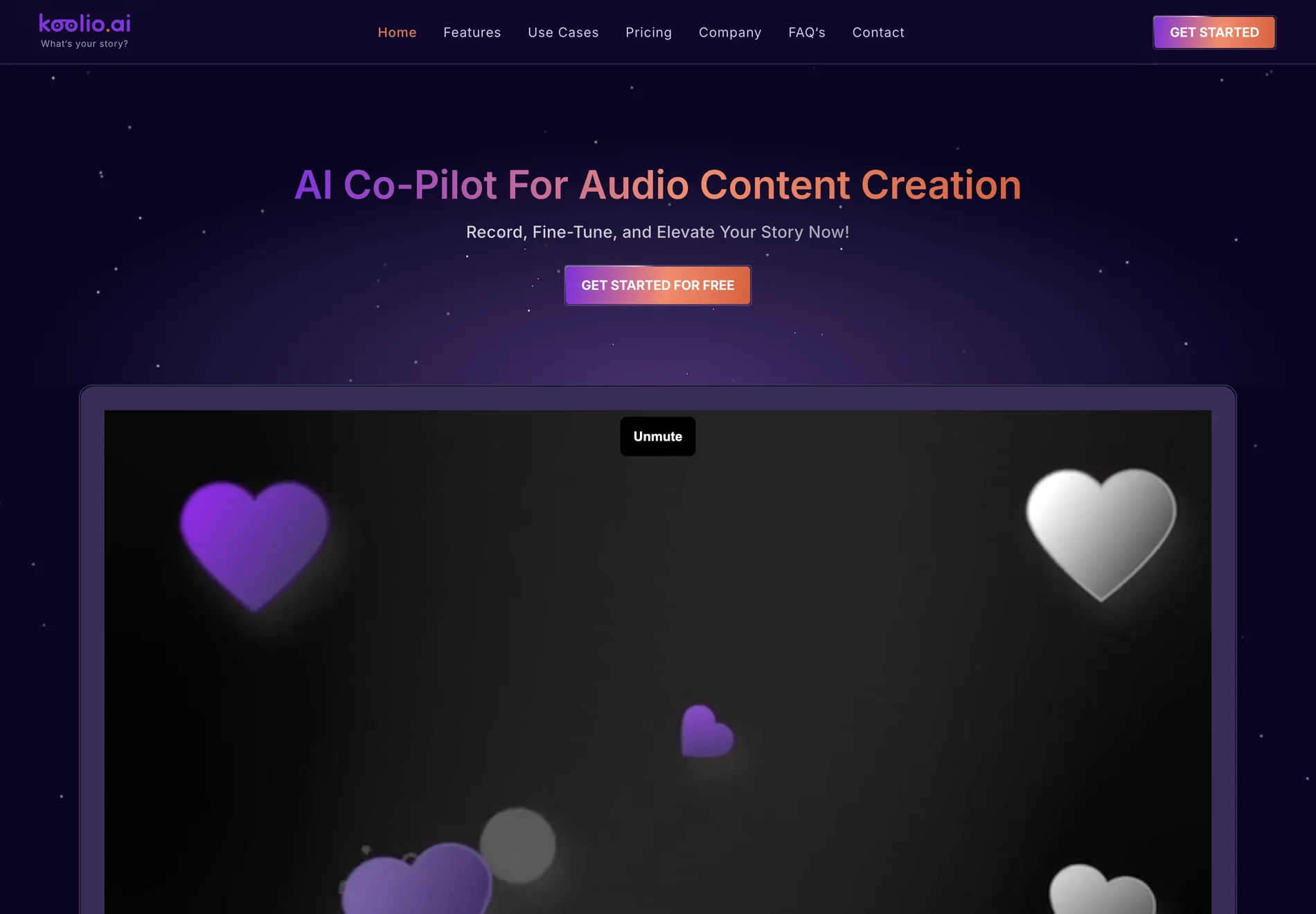 koolio.ai - AI-Powered Audio Content Creation Platform