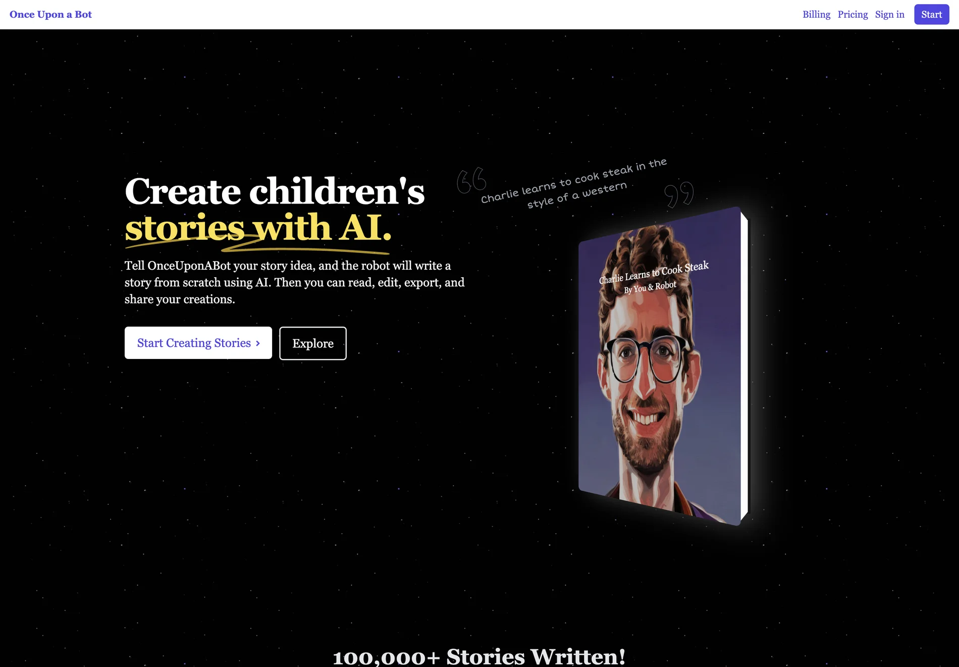 Once Upon a Bot: AI-Powered Children's Story Creation