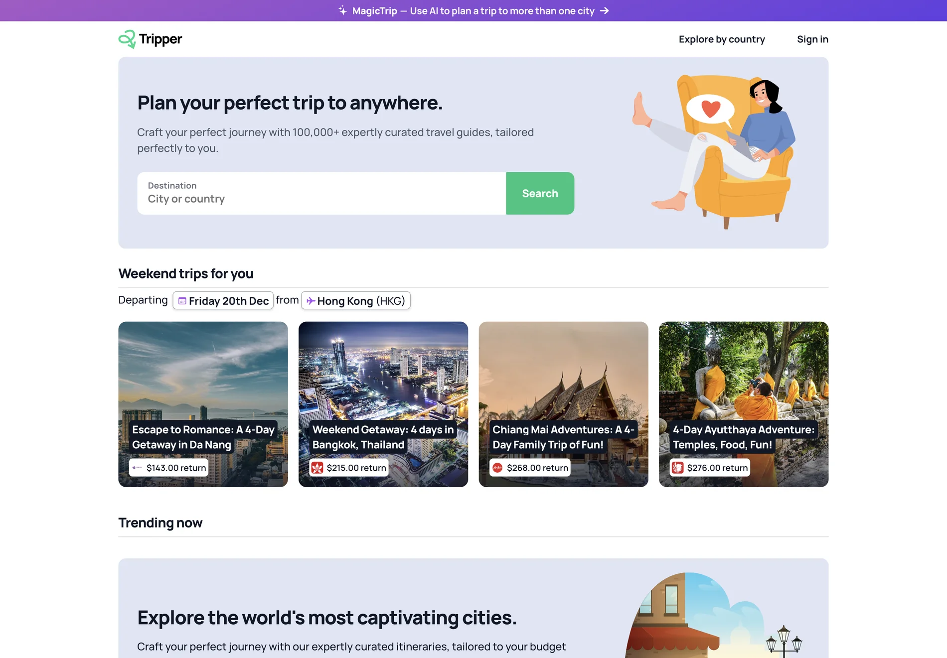 MagicTrip: Your AI-Powered Travel Planner for Perfect Journeys