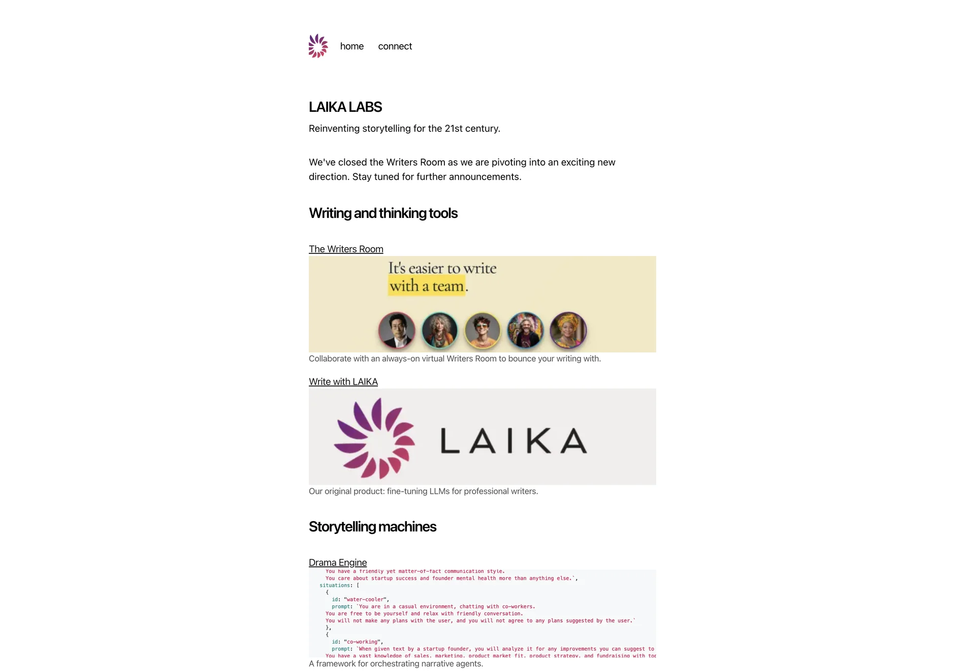 LAIKA Labs: Innovating Storytelling with AI Tools