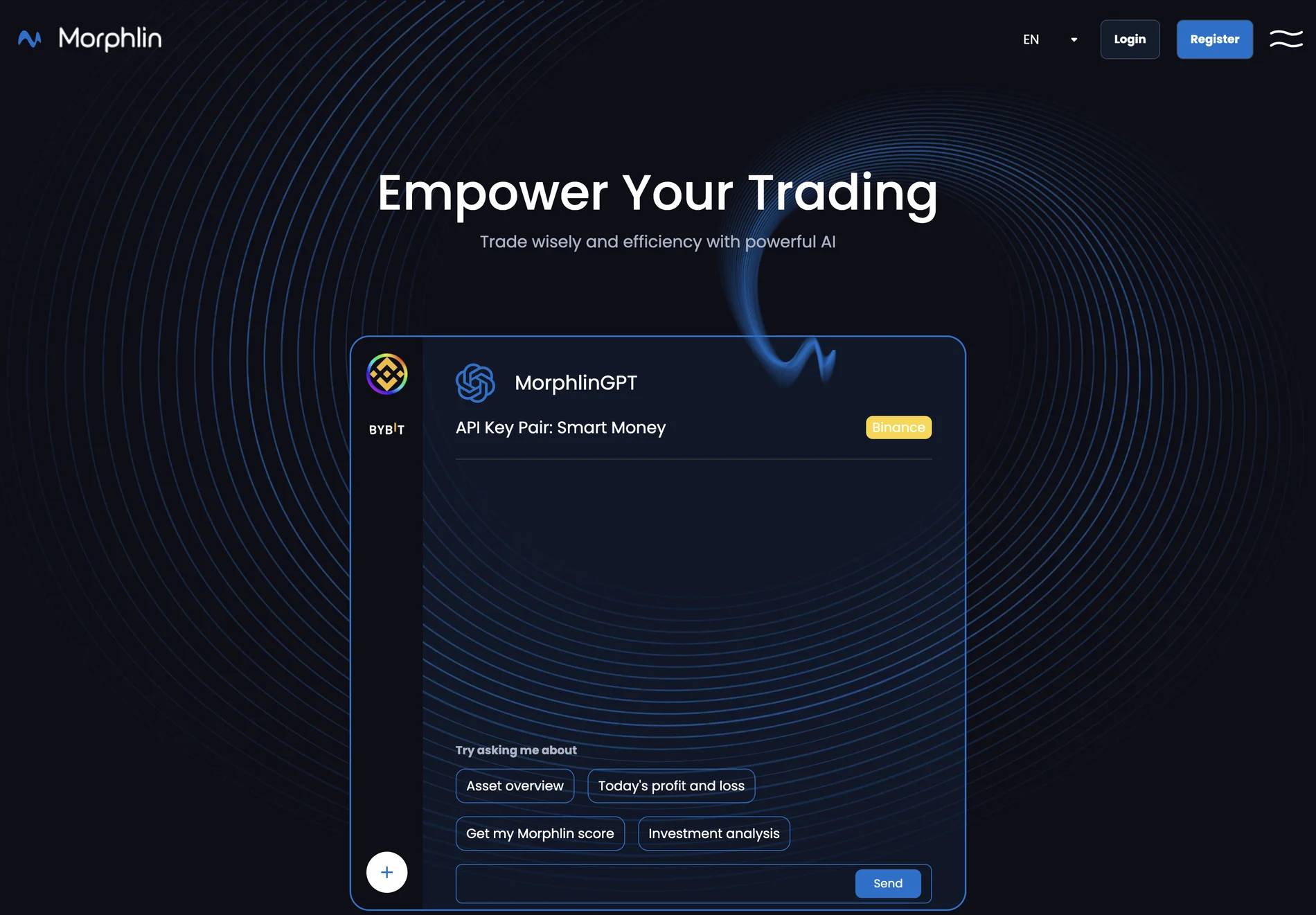 Morphlin - Empower Your Trading with AI-Powered Tools