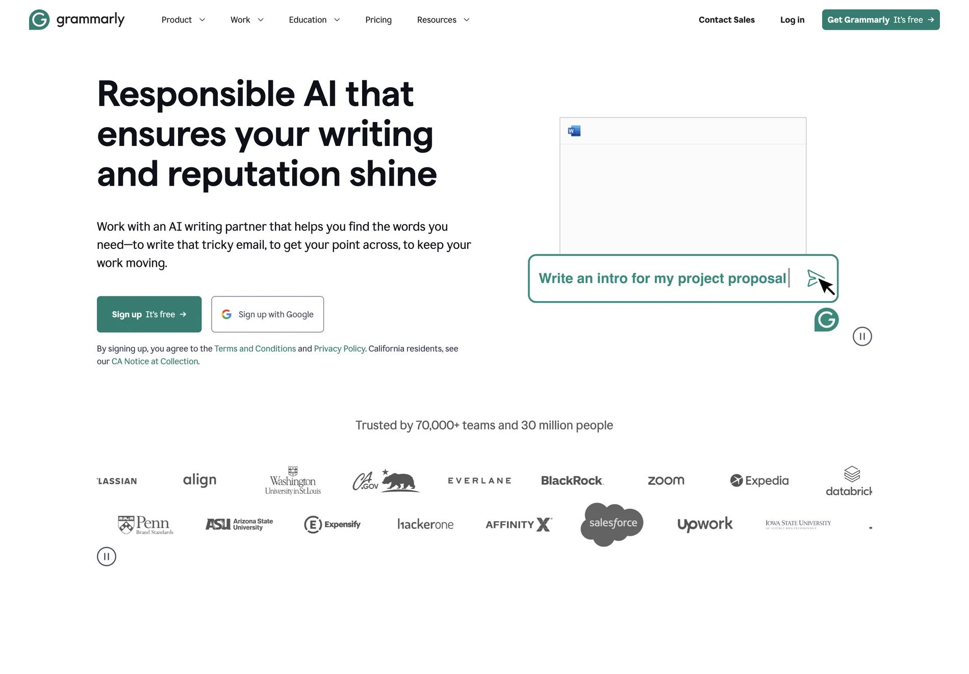 Grammarly: Free AI Writing Assistance