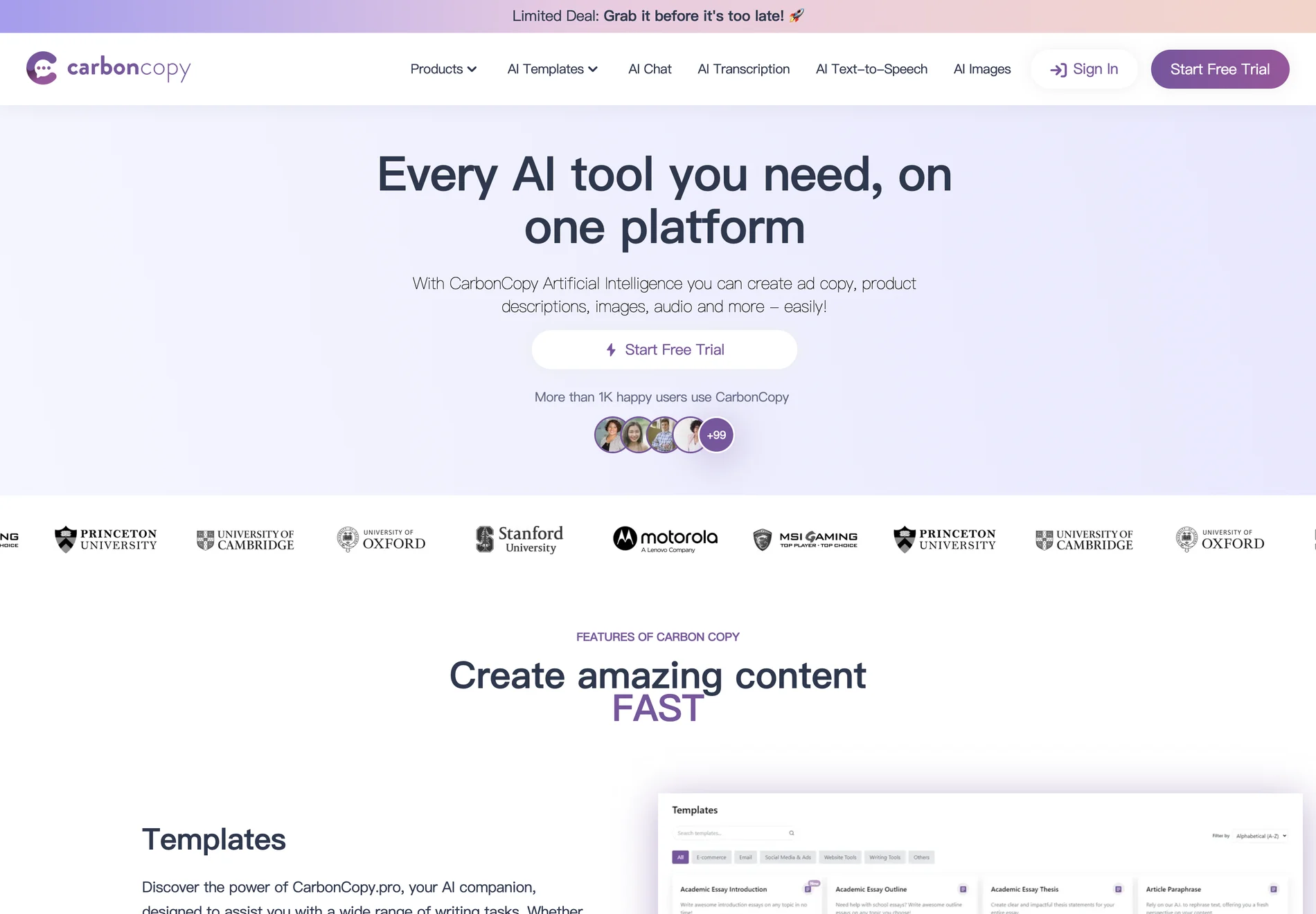 Best AI Writing Software | AI Writer & AI Content Generator