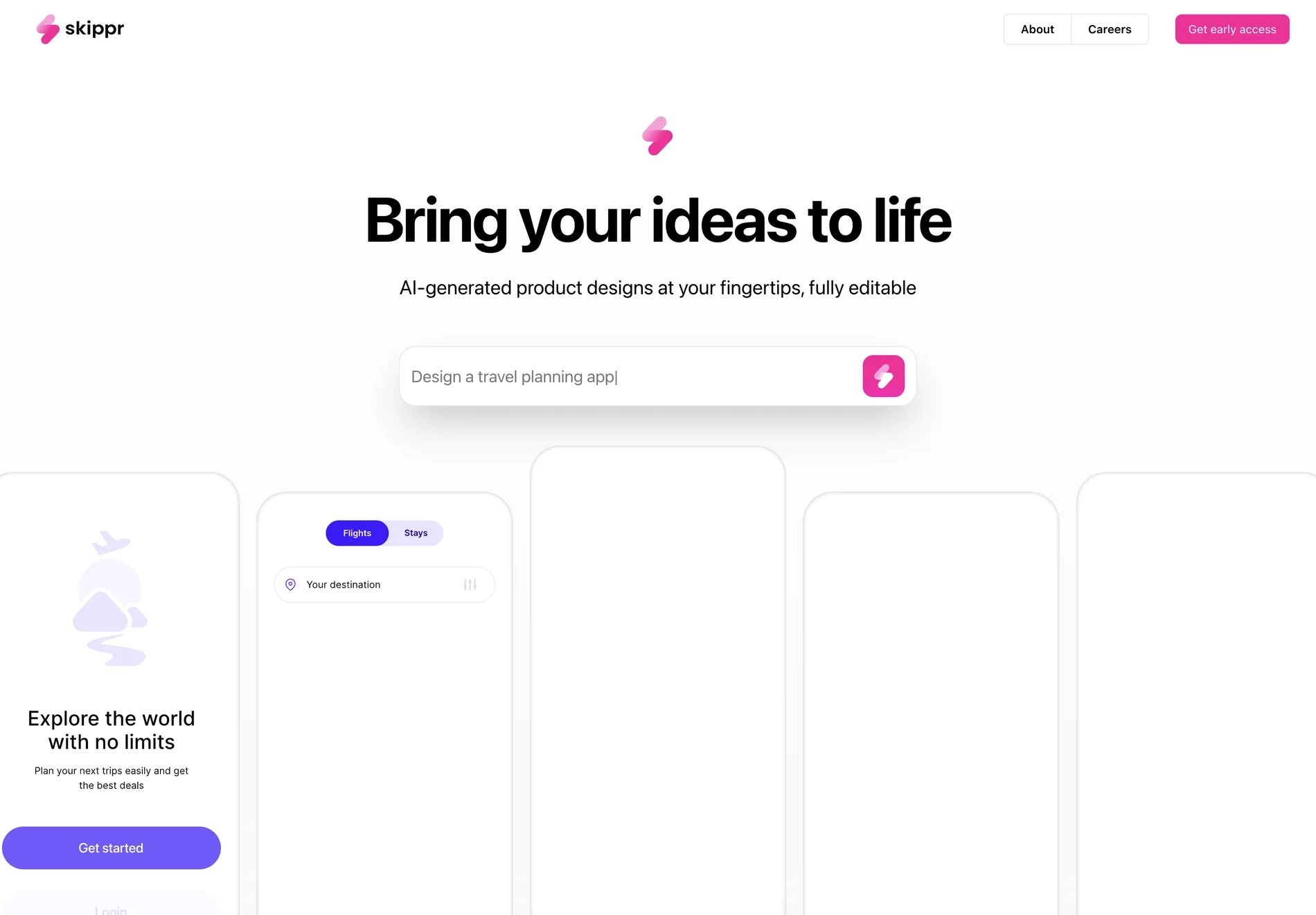 Skippr - AI-Powered Design Tool for Efficient Product Creation