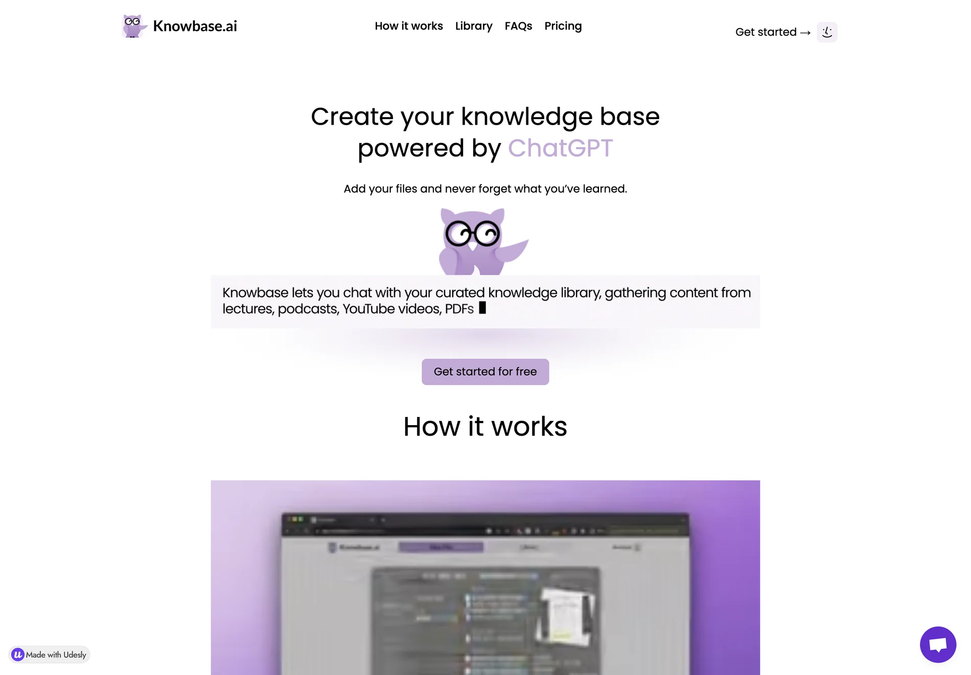 Knowbase.ai - Store and Chat with Your Knowledge Base