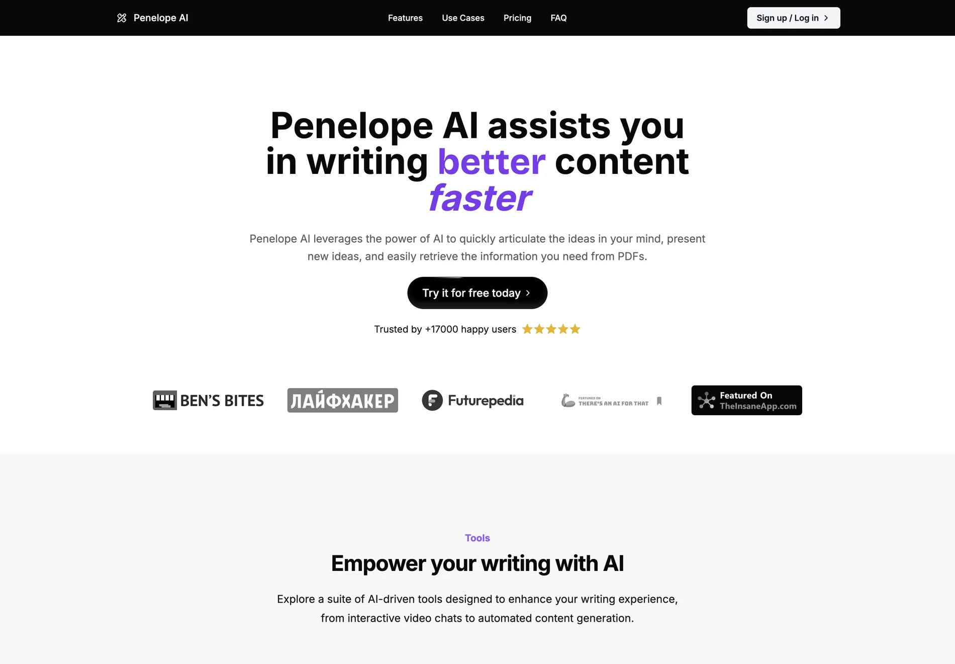 Penelope AI: Your AI-Powered Writing Assistant