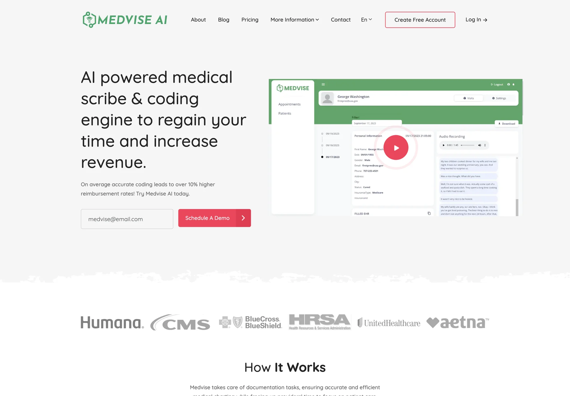 Medvise - Eliminating Admin Tasks in the Medical Field