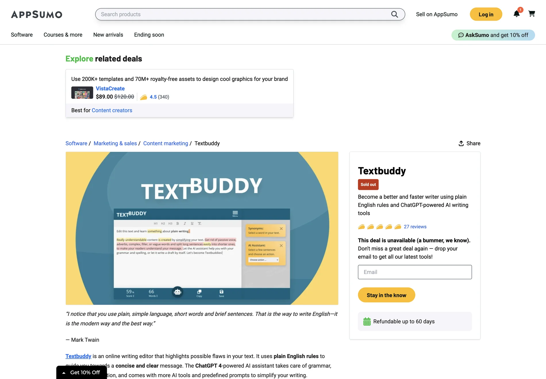 Textbuddy: AI Writing Assistant for Clear and Concise Content