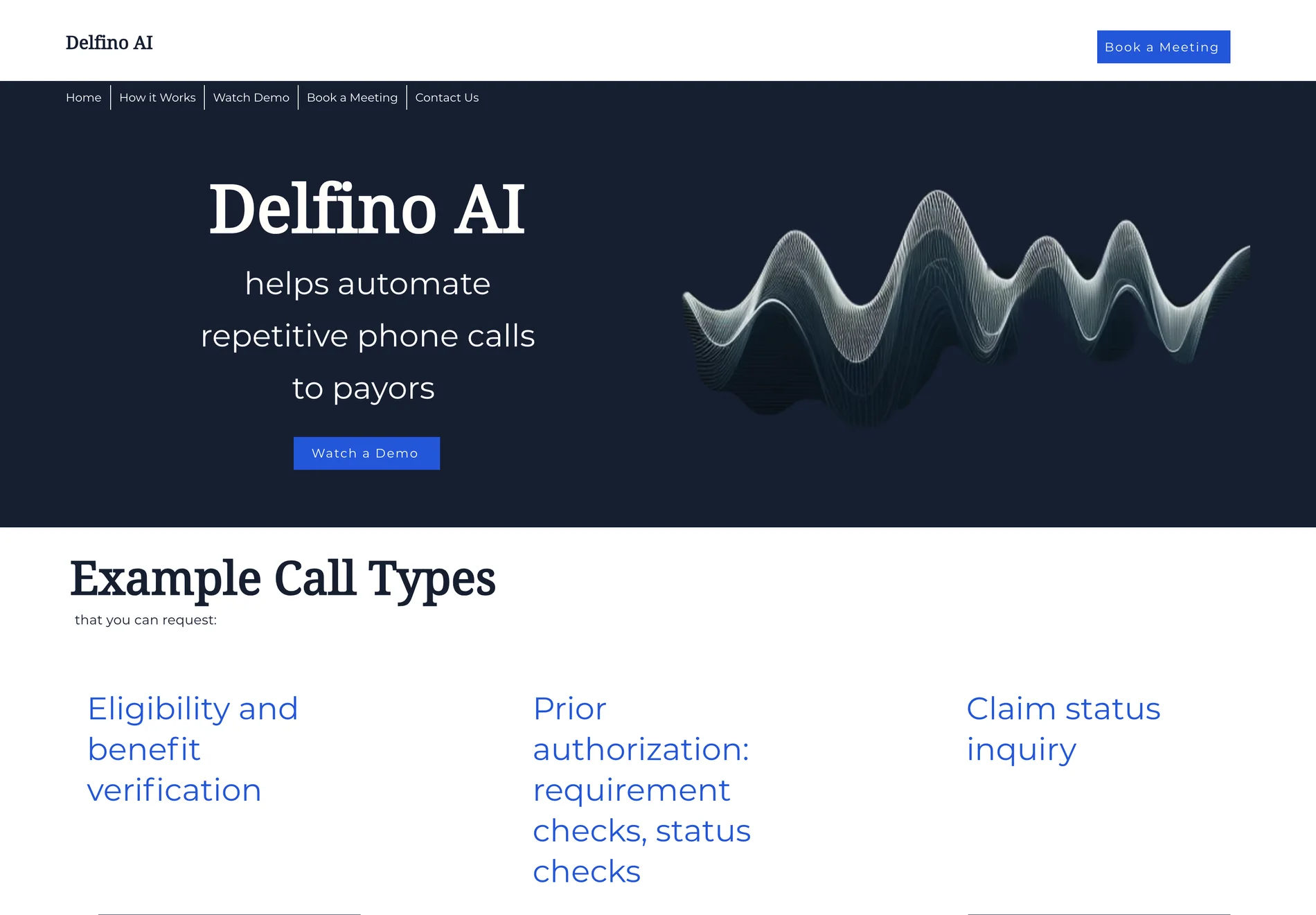 Delfino AI: Automating Payor Calls for Efficiency and Compliance