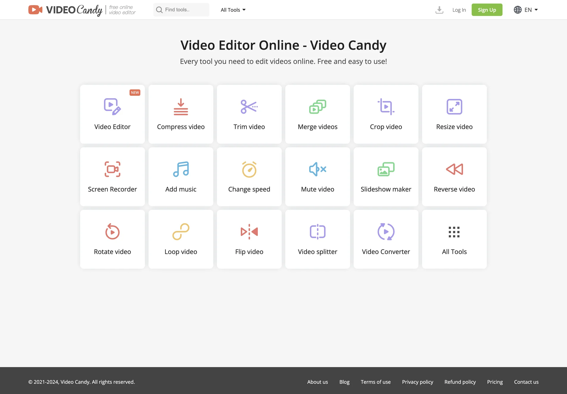 Video Candy - AI-Powered Online Video Editor