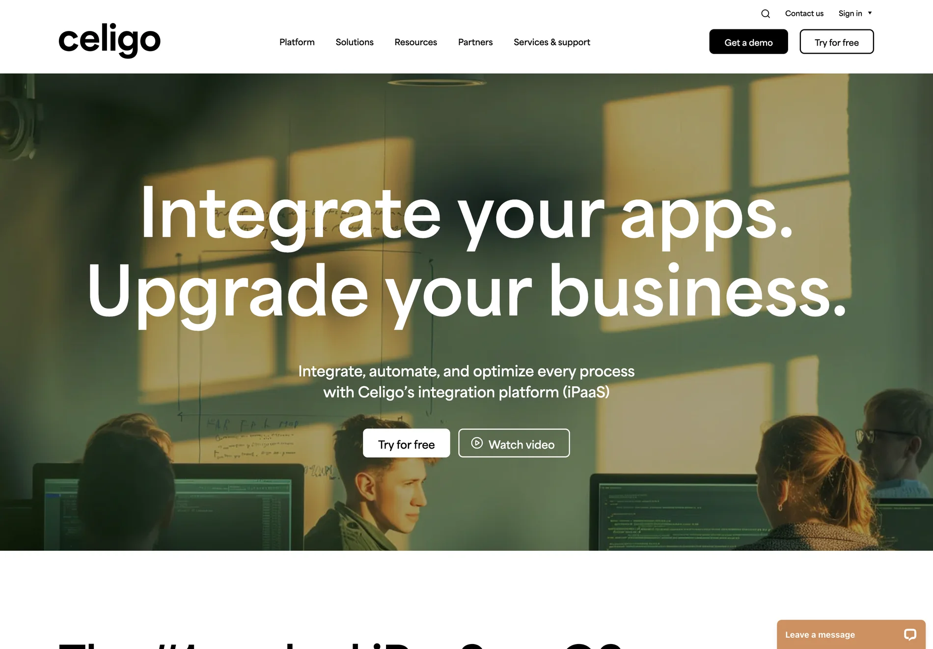 Celigo: Integrate your apps. Upgrade your business.