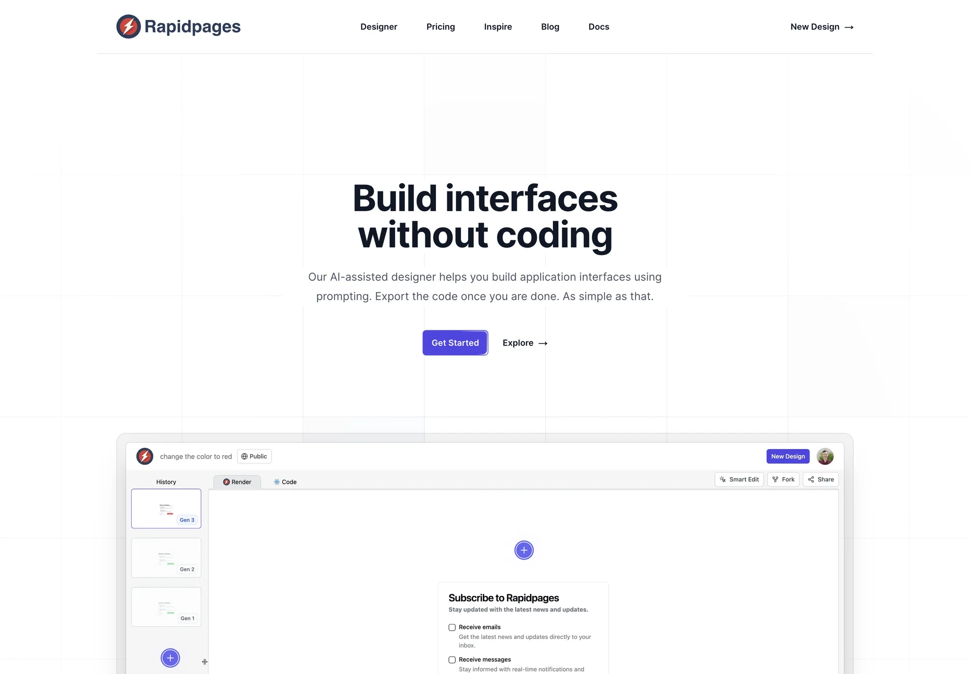 Rapidpages - Ship Your Next Project Today!