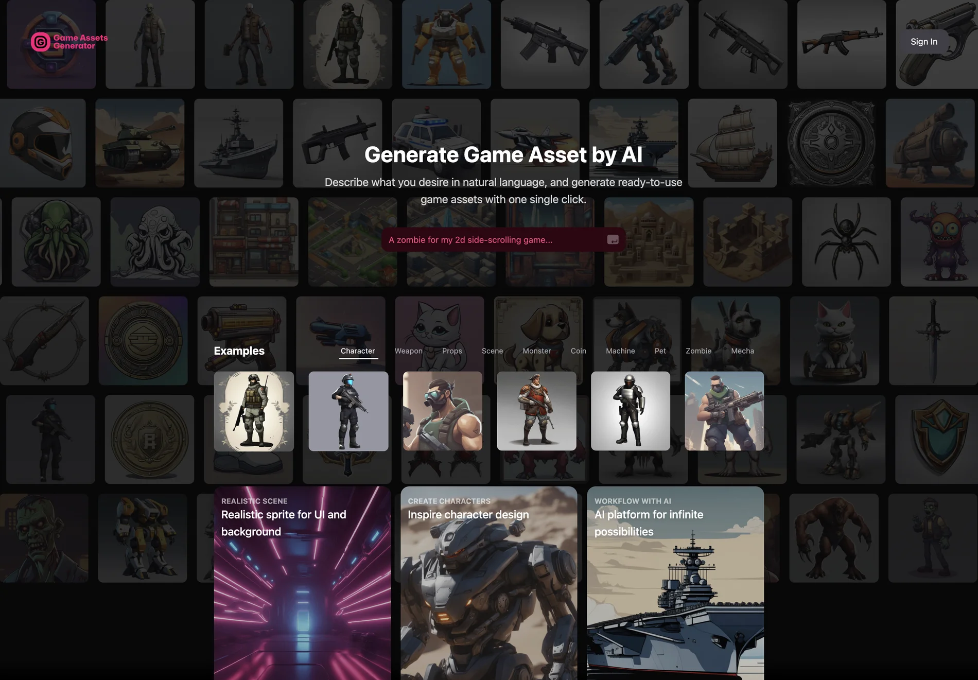 AI Game Assets Generator: Create Free Game Assets in Seconds with AI