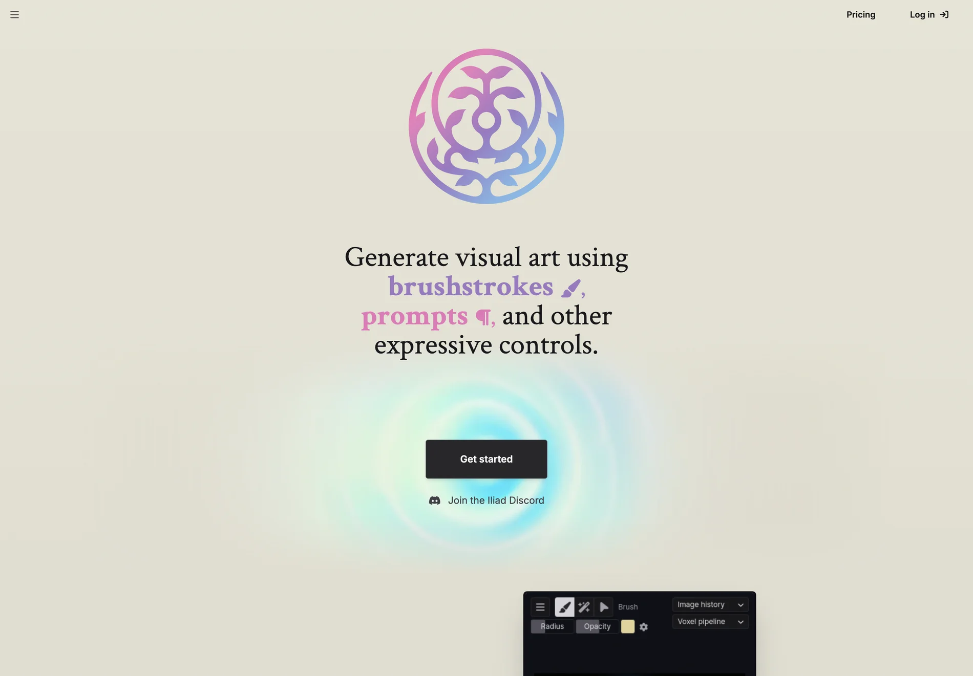 Iliad: AI-Powered Image Editor for Expressive Visual Art Creation